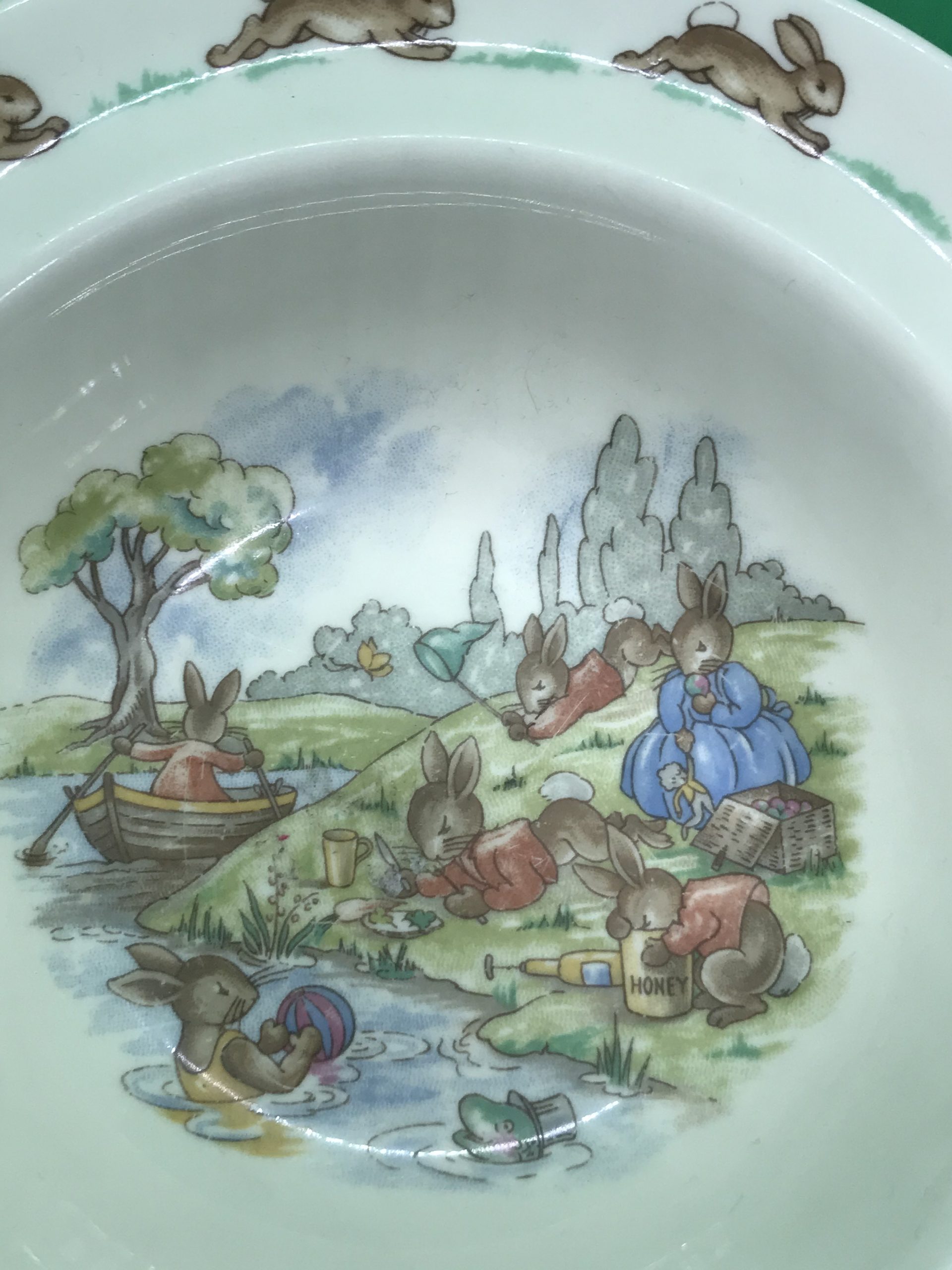 Bunnykins Rimmed Cereal Bowl