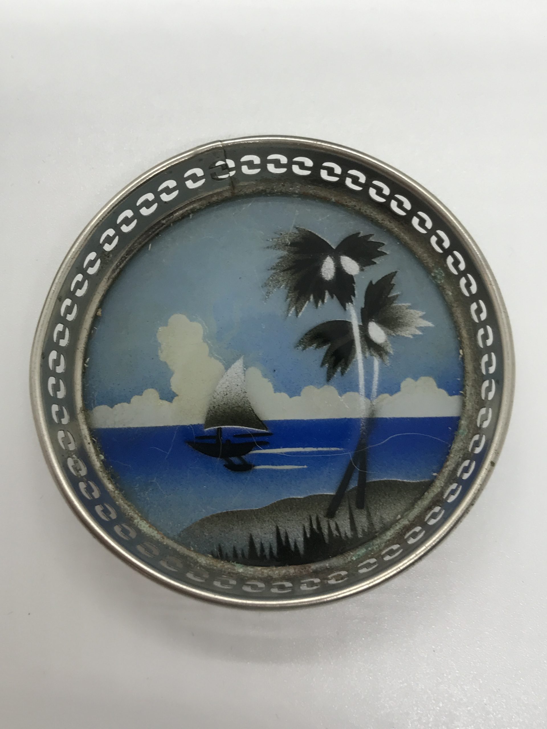 Drink Tray & 6 Coasters Set - Tropical MCM Barware (3 bonus coasters)