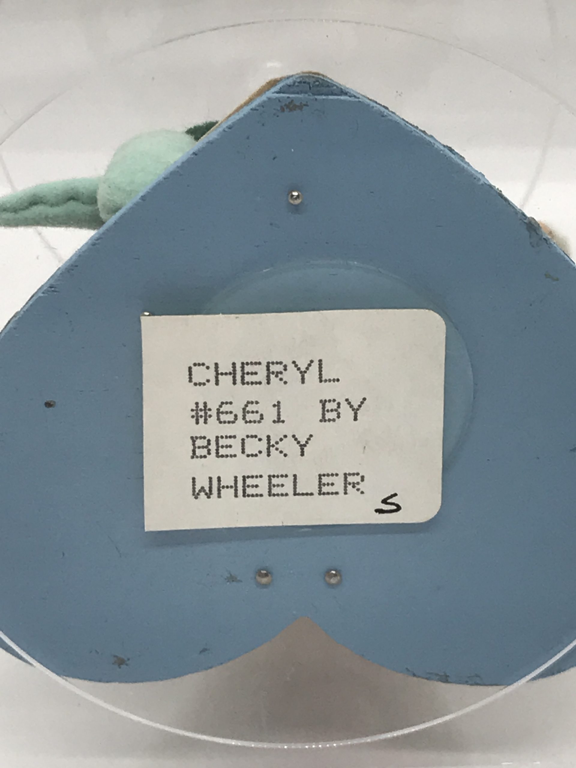 Becky Wheeler World of Miniature Bears in box - Cheryl #661