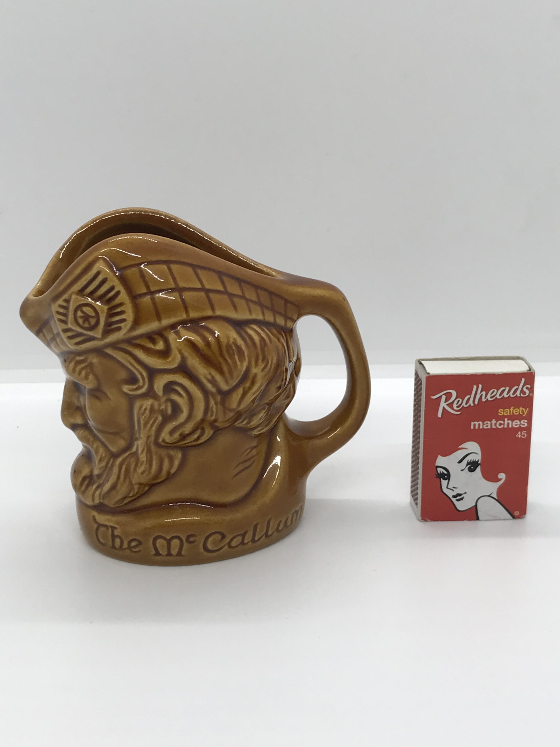 Elischer The McCallum Pottery Toby Jug Vintage Keepsakes