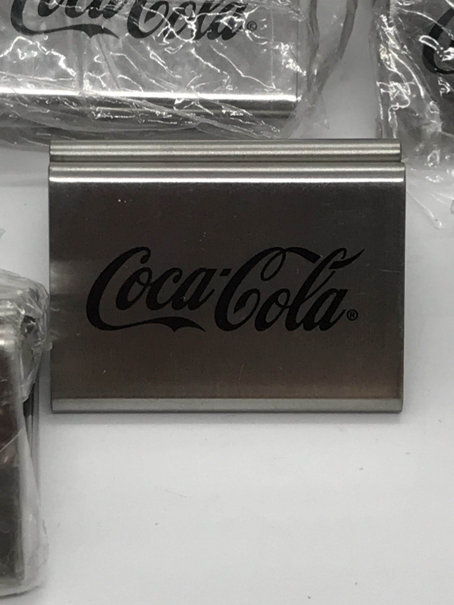 Coca Cola Table Placecard Holder