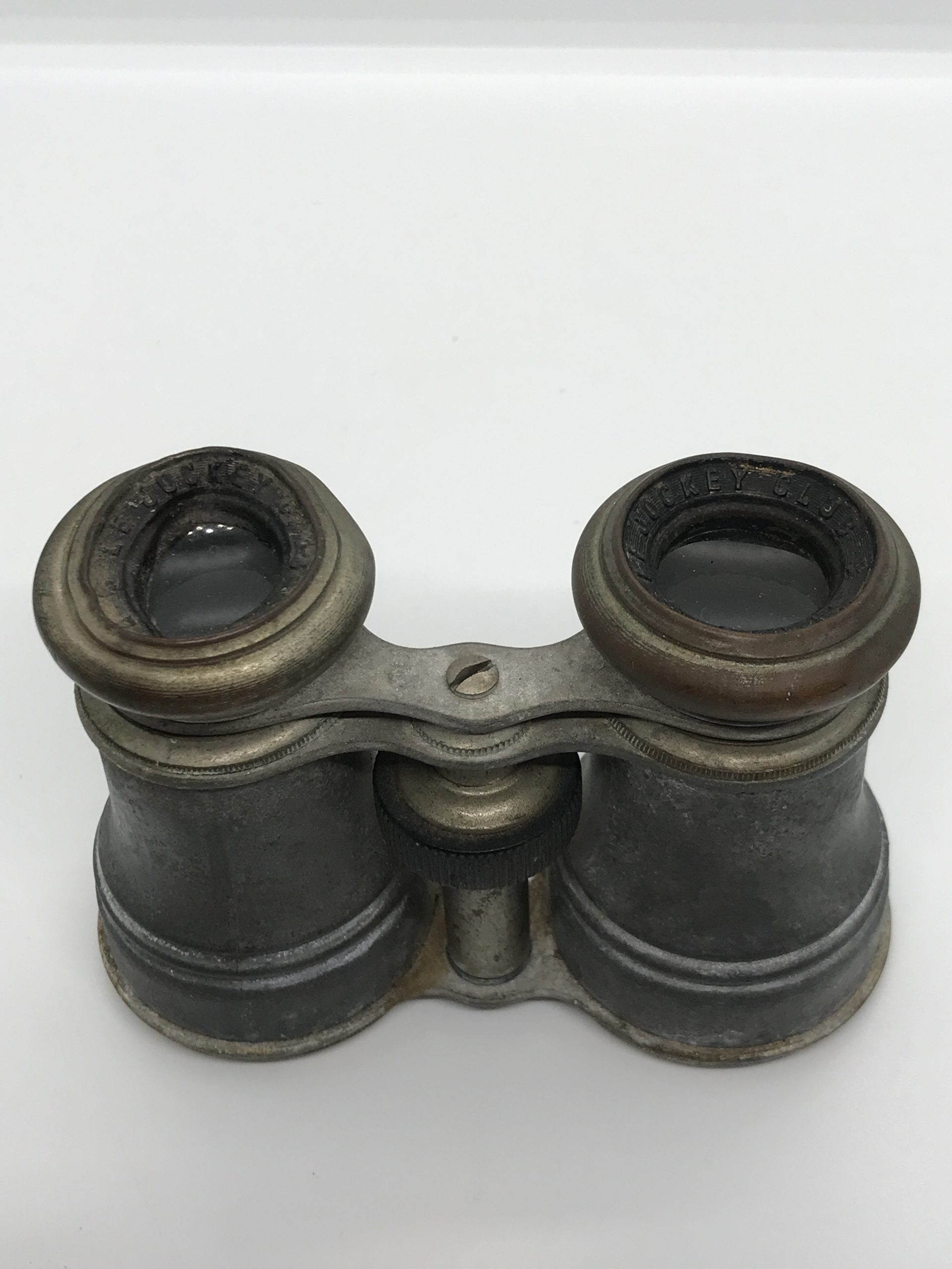 Antique Le Jockey Club Paris Binoculars - some damage as pictured
