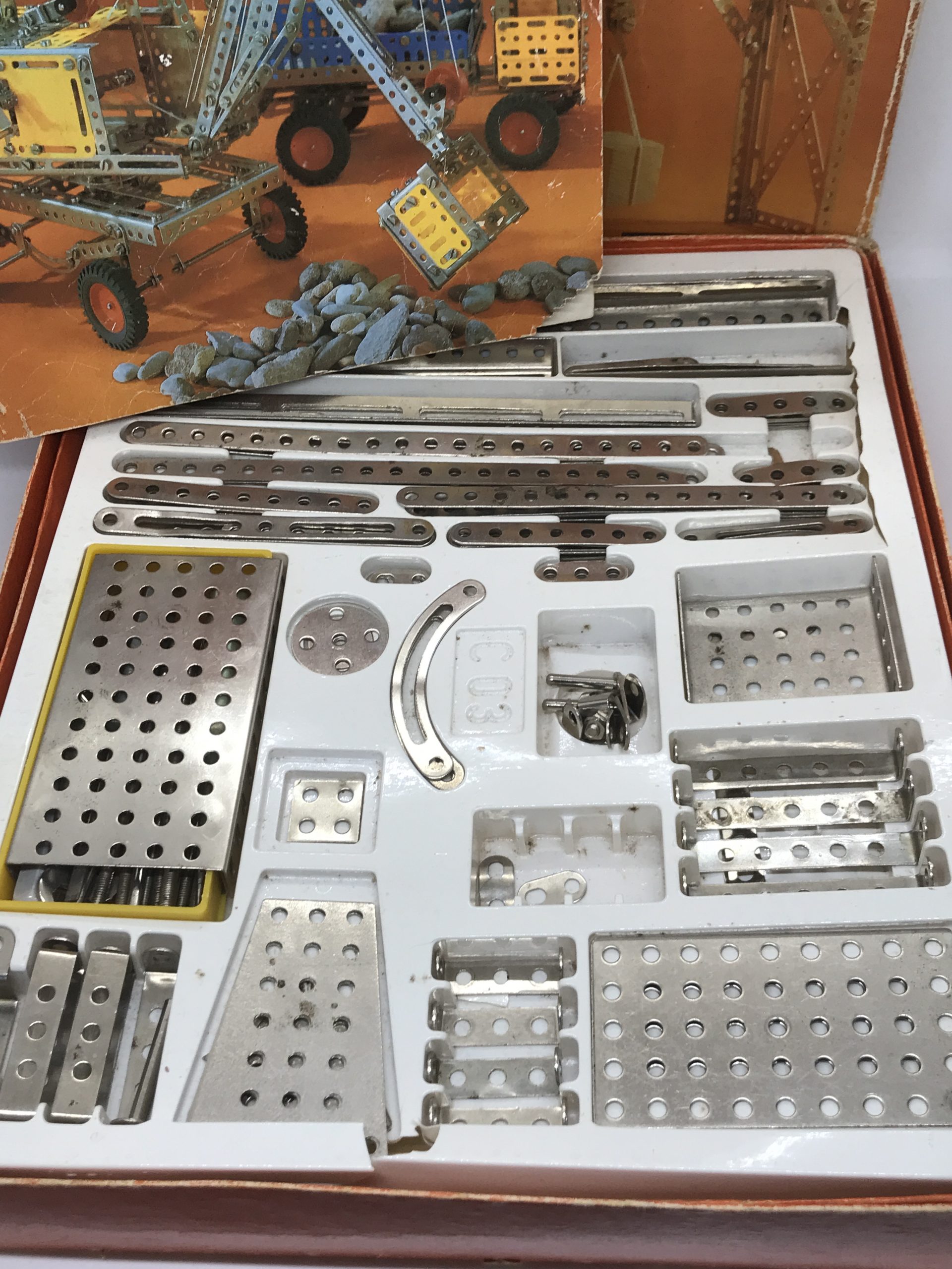 Vintage Construction Kit C 03 with manual (Meccano Style) - Vintage ...
