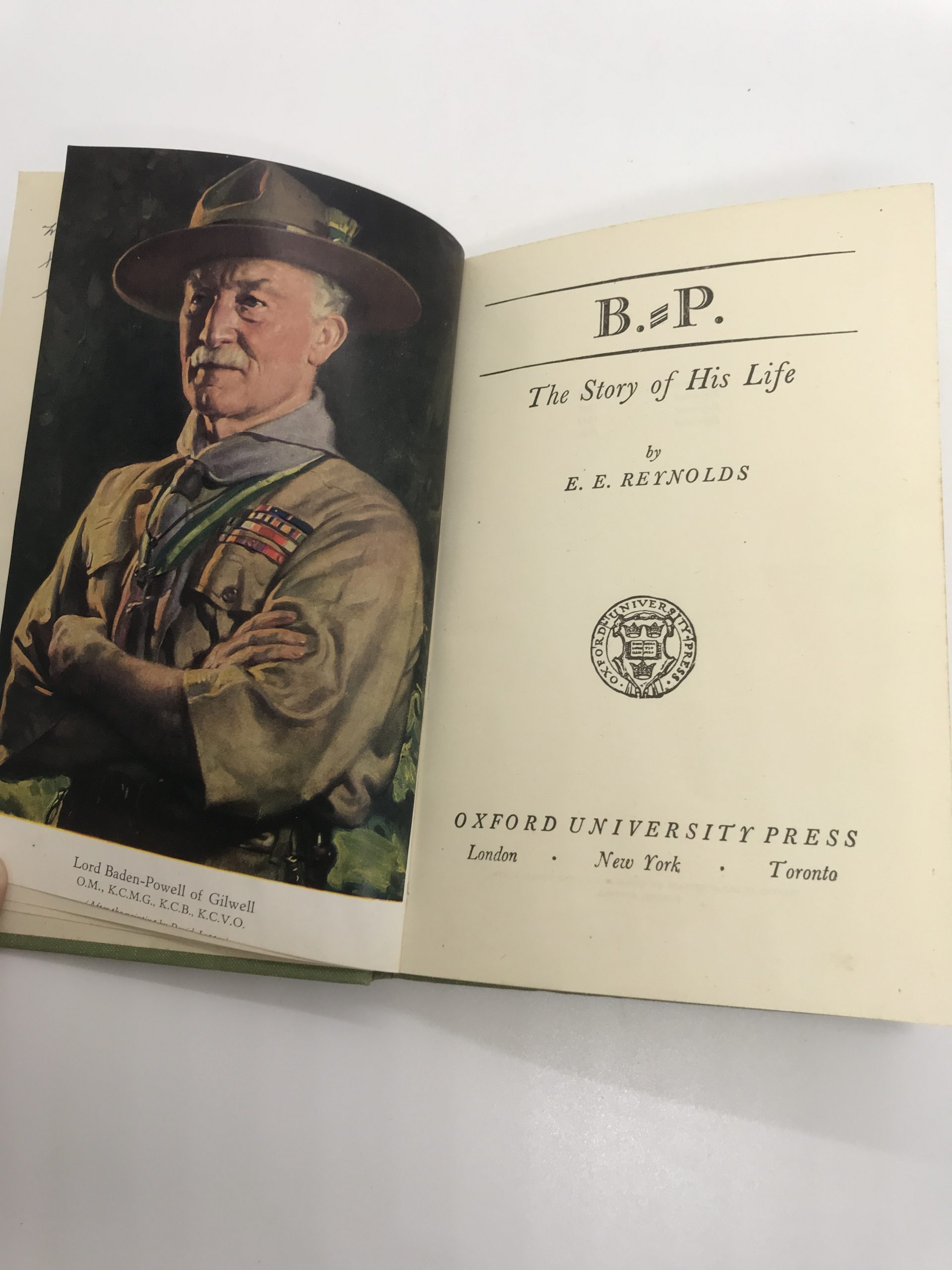 )B-P The Story of His Life be E.E. Reynolds (1946)