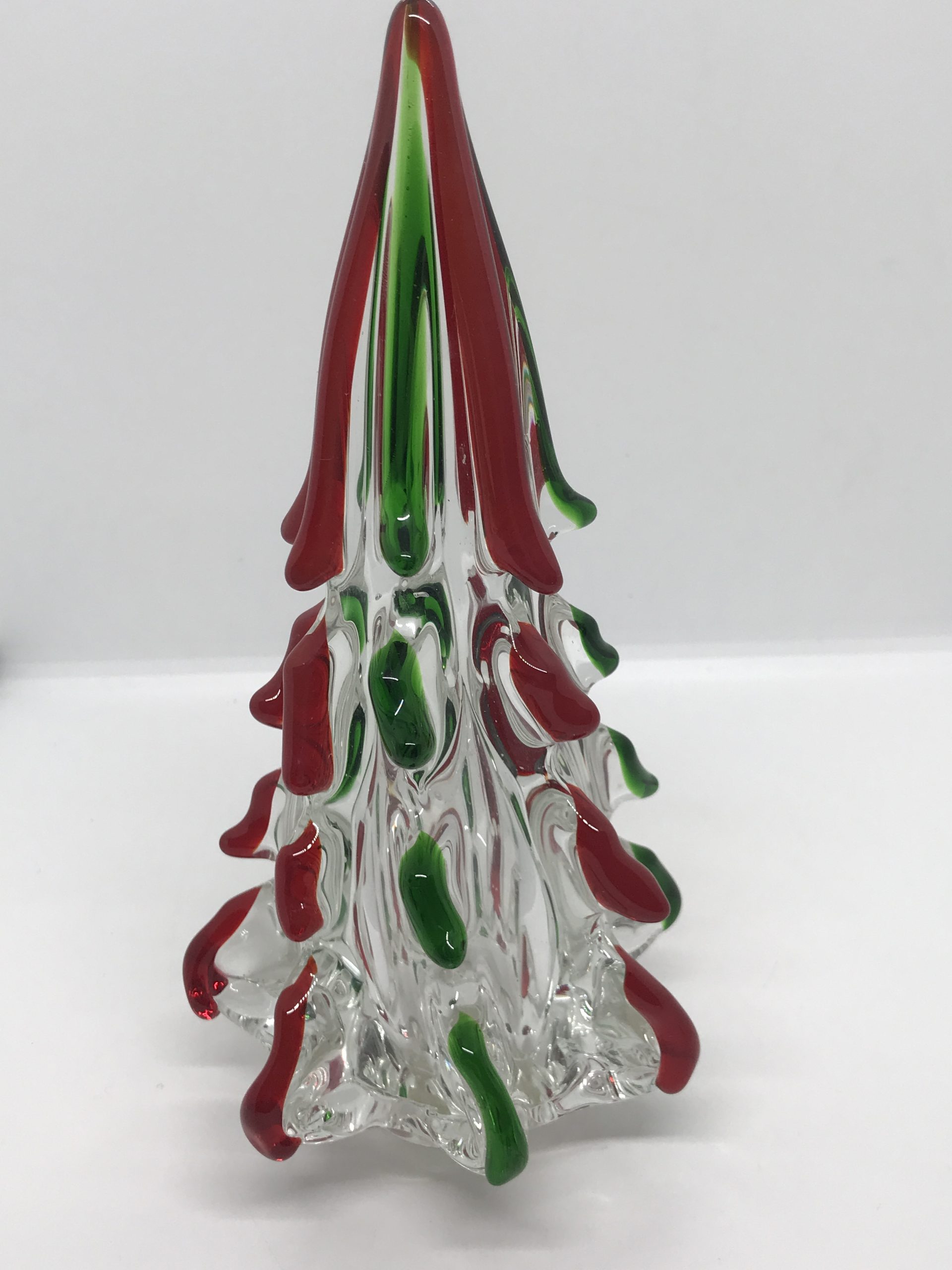 Vintage Glass Xmas Tree Vintage Keepsakes