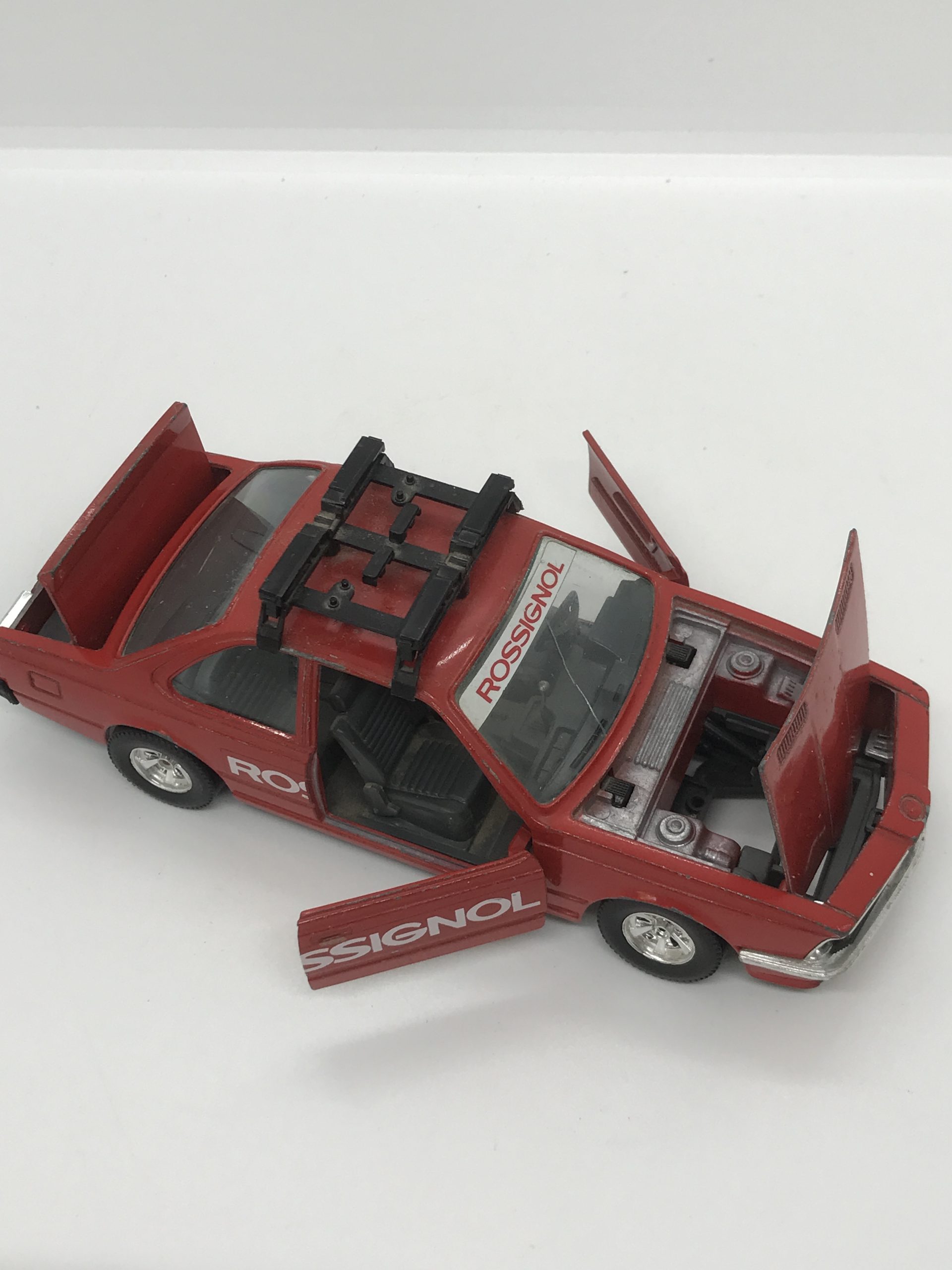 Burago Red Rossignol BMW 635 CSi 1/26 Scale (Made in Italy) - Vintage ...