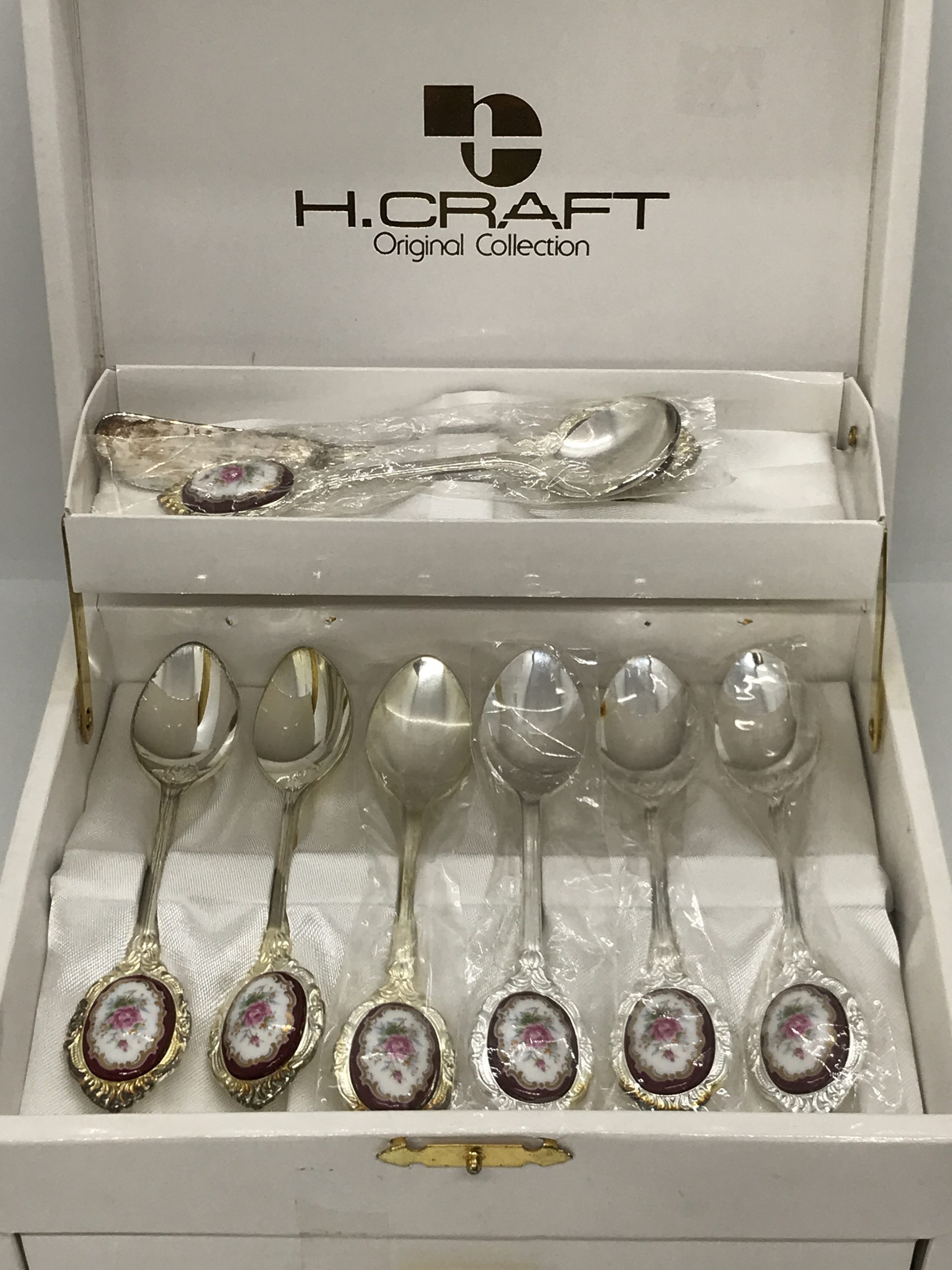 H.Craft Original Collection Afternoon Tea Cutlery Set for 6 Vintage