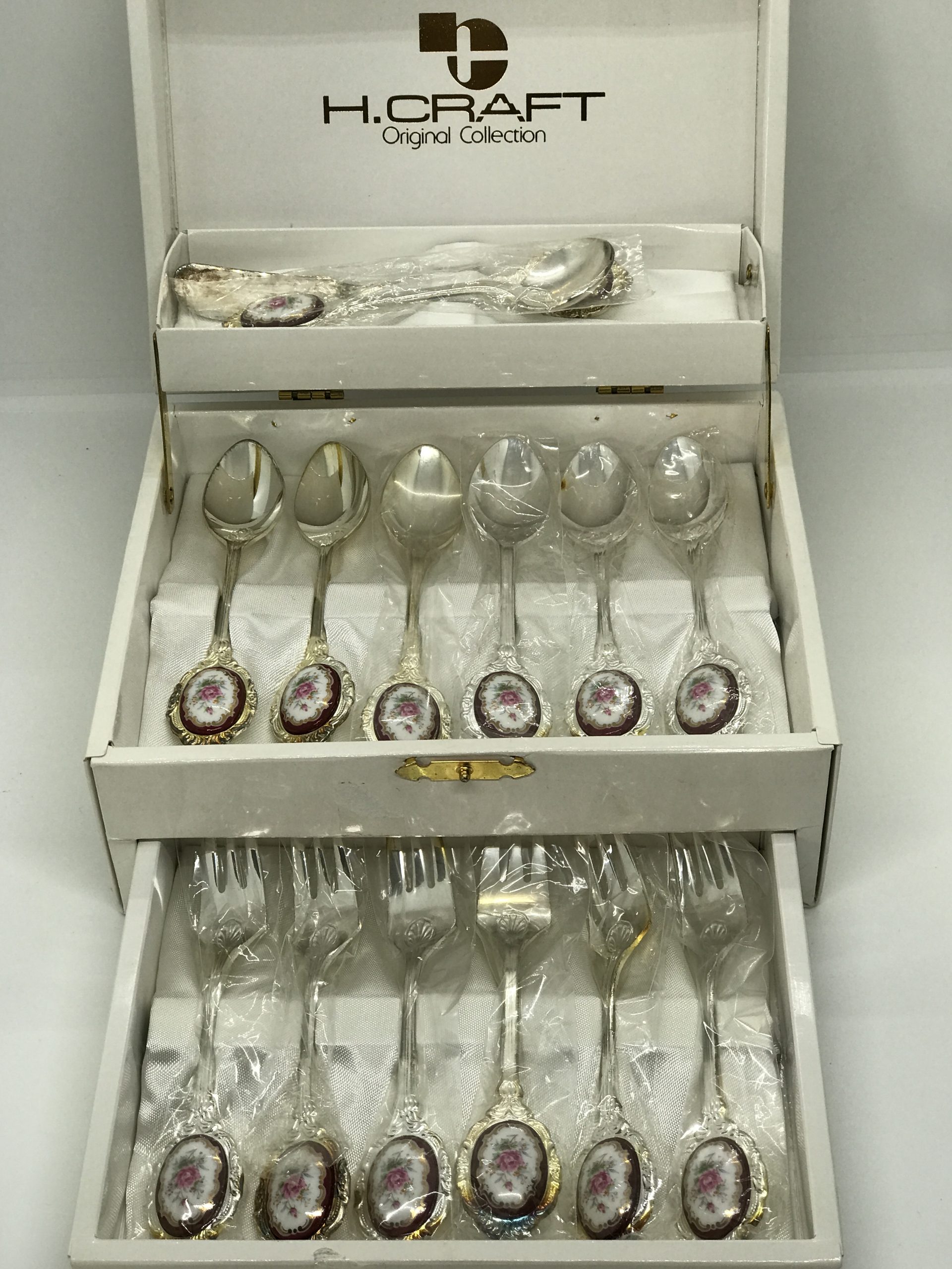 H.Craft Original Collection Afternoon Tea Cutlery Set for 6 Vintage