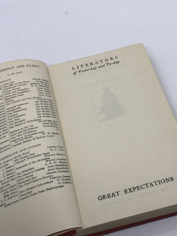 Great Expectations Hardcover Book - Charles Dickens - Dent 1949 ...