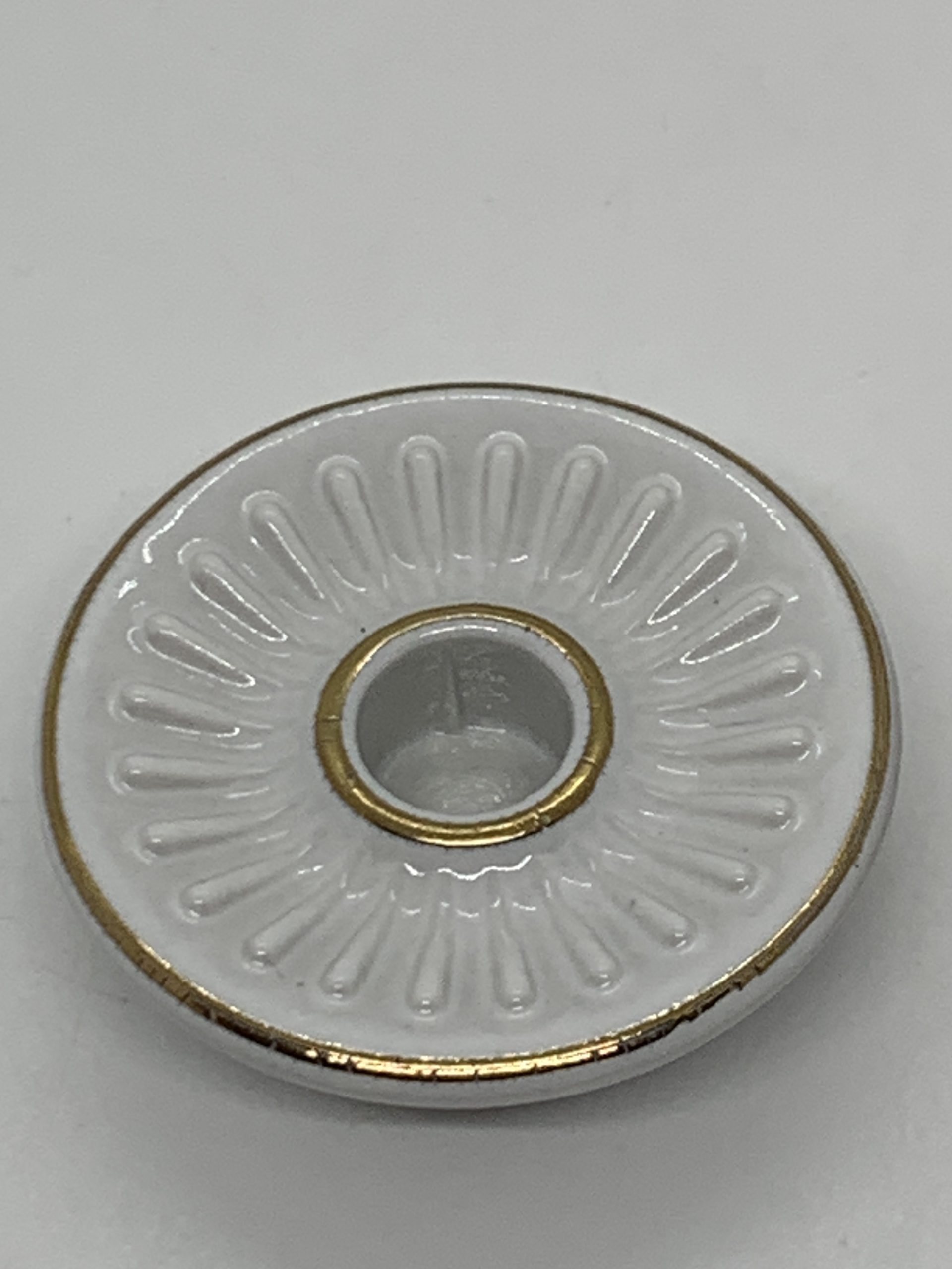 Vintage Porcelain Mini taper candle holder Vintage Keepsakes