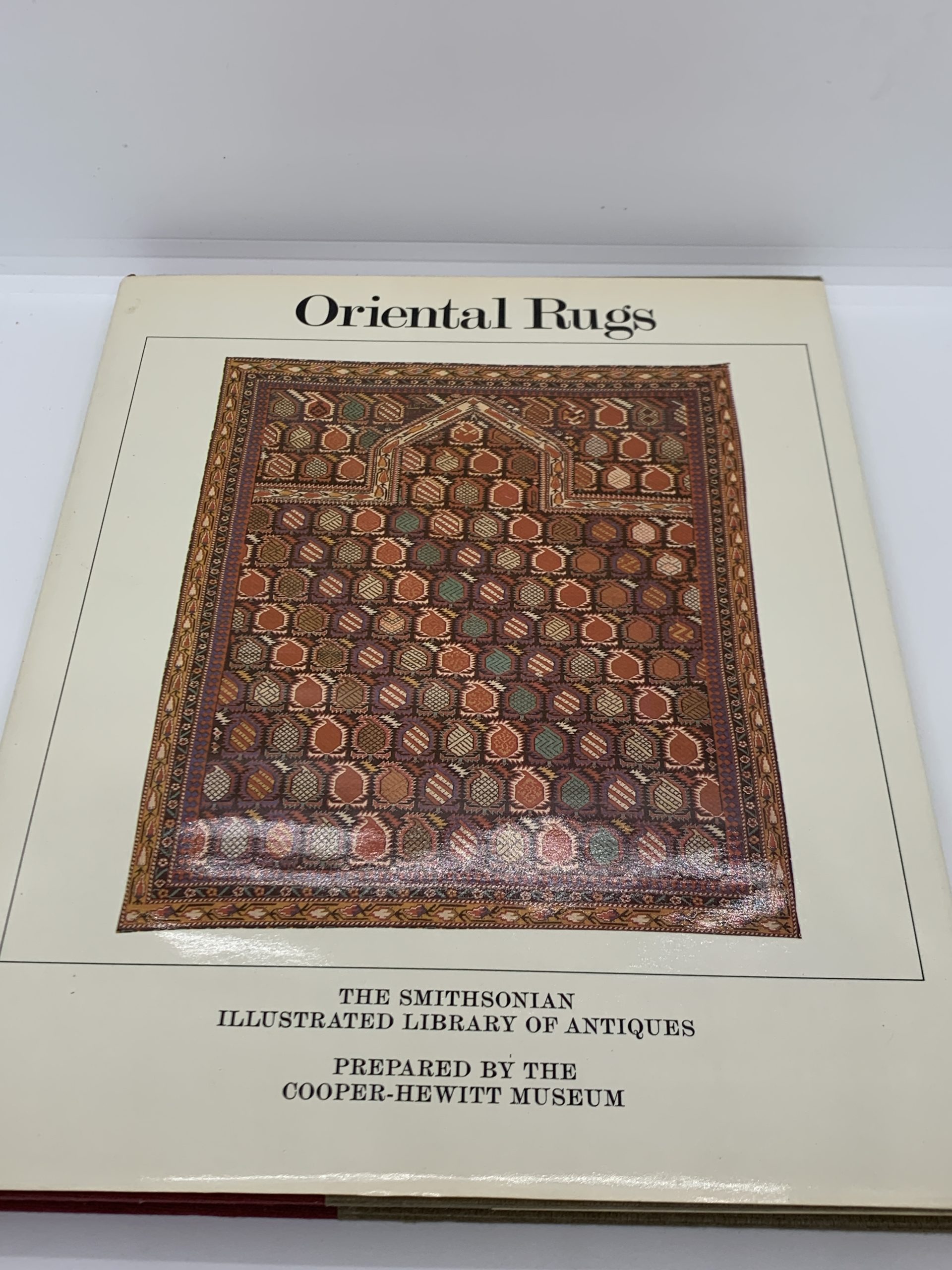 Vintage Smithsonian Institution Book Cooper-Hewitt Museum Oriental Rugs ...