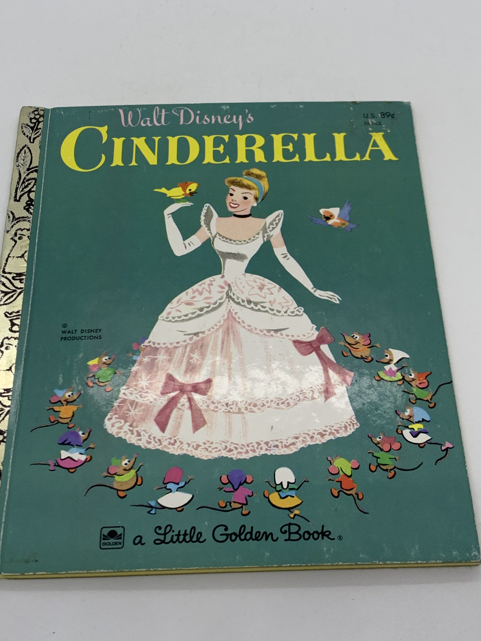 Walt Disneys Cinderella Golden Book - Walt Disney Productions 1950 ...
