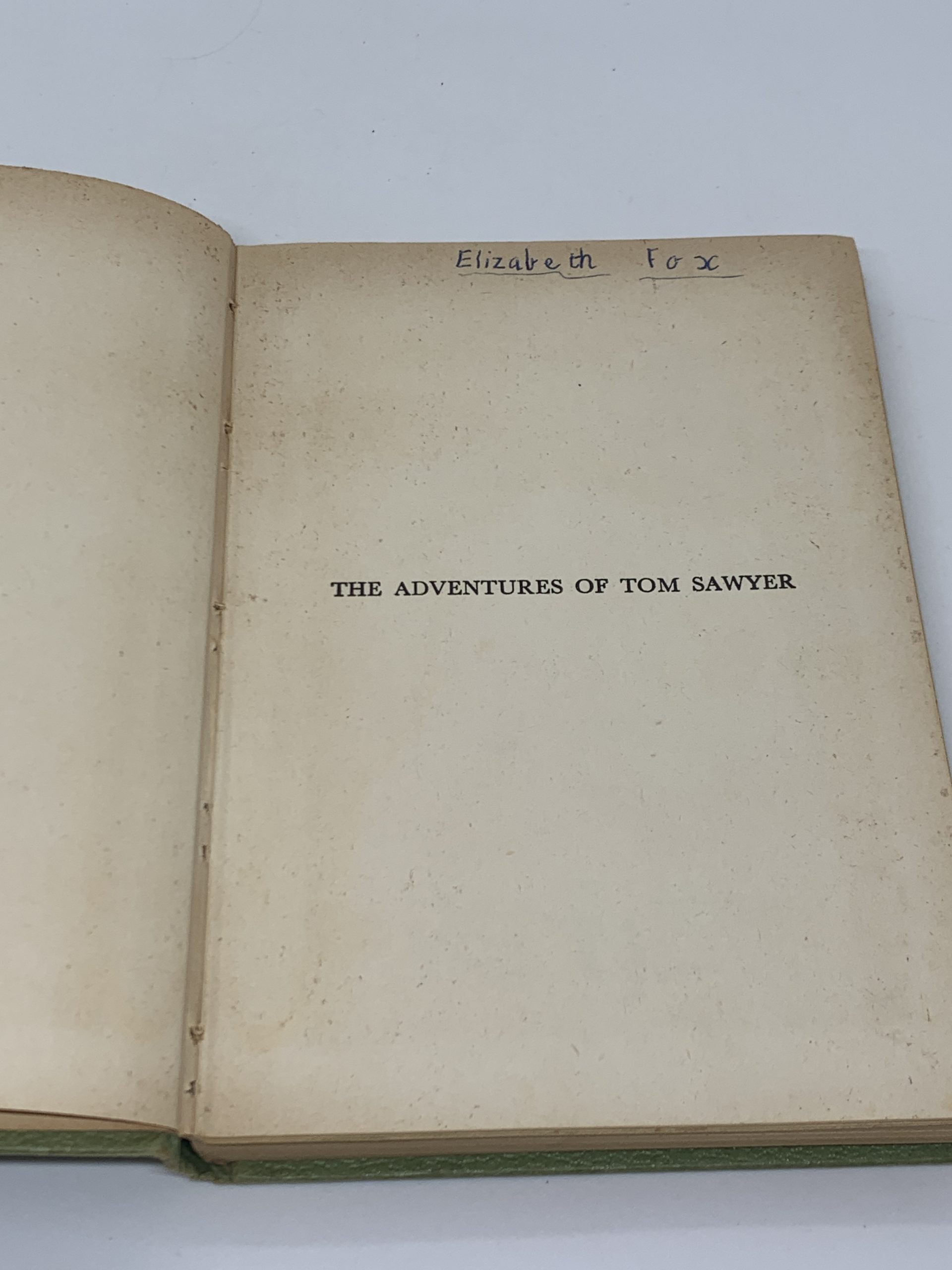 The Adventures of Tom Sawyer - Mark Twain - Dean and Son - Vintage ...
