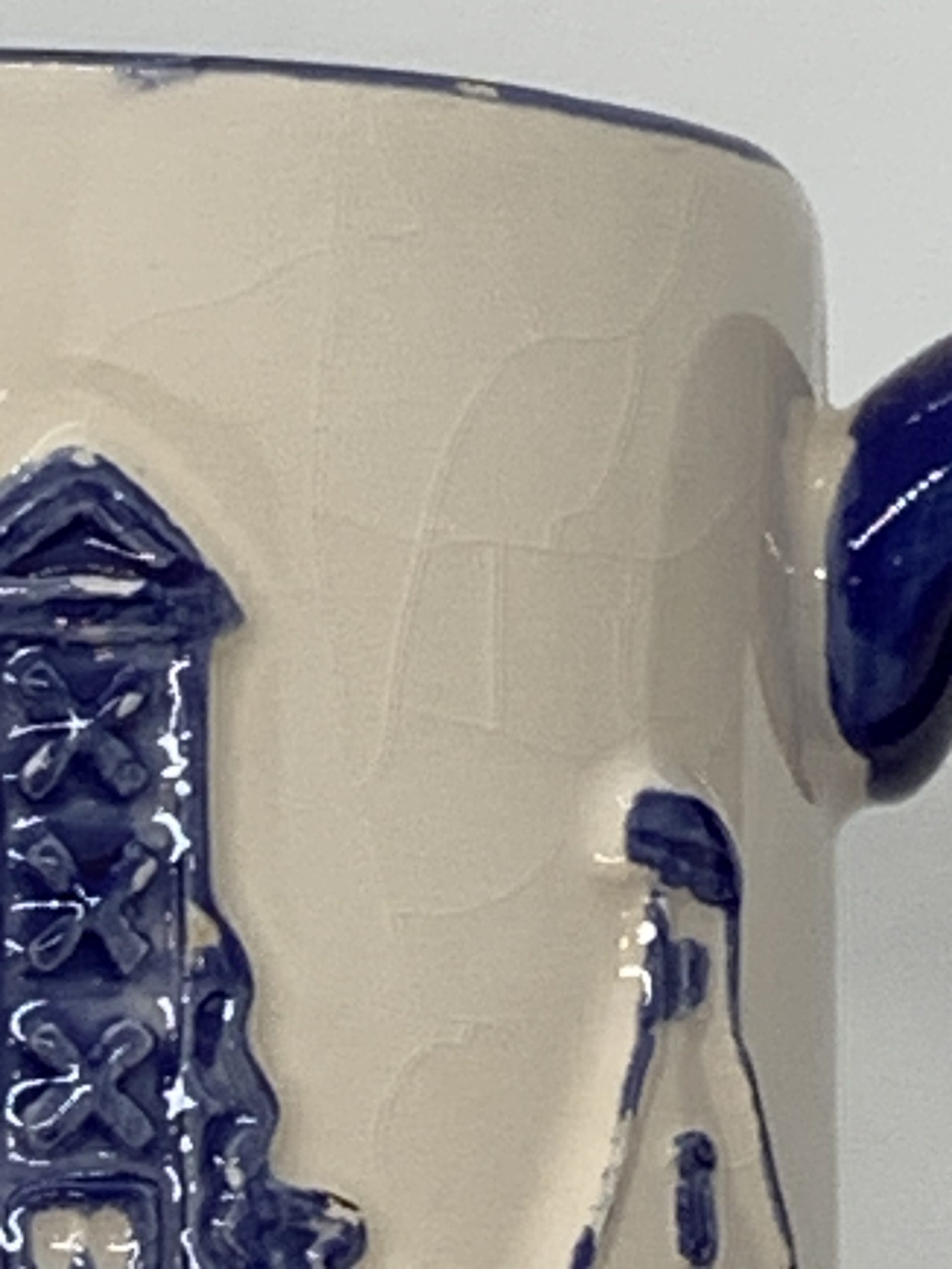 Vintage Amsterdam Blue Delft Canal Houses Mug - Vintage Keepsakes