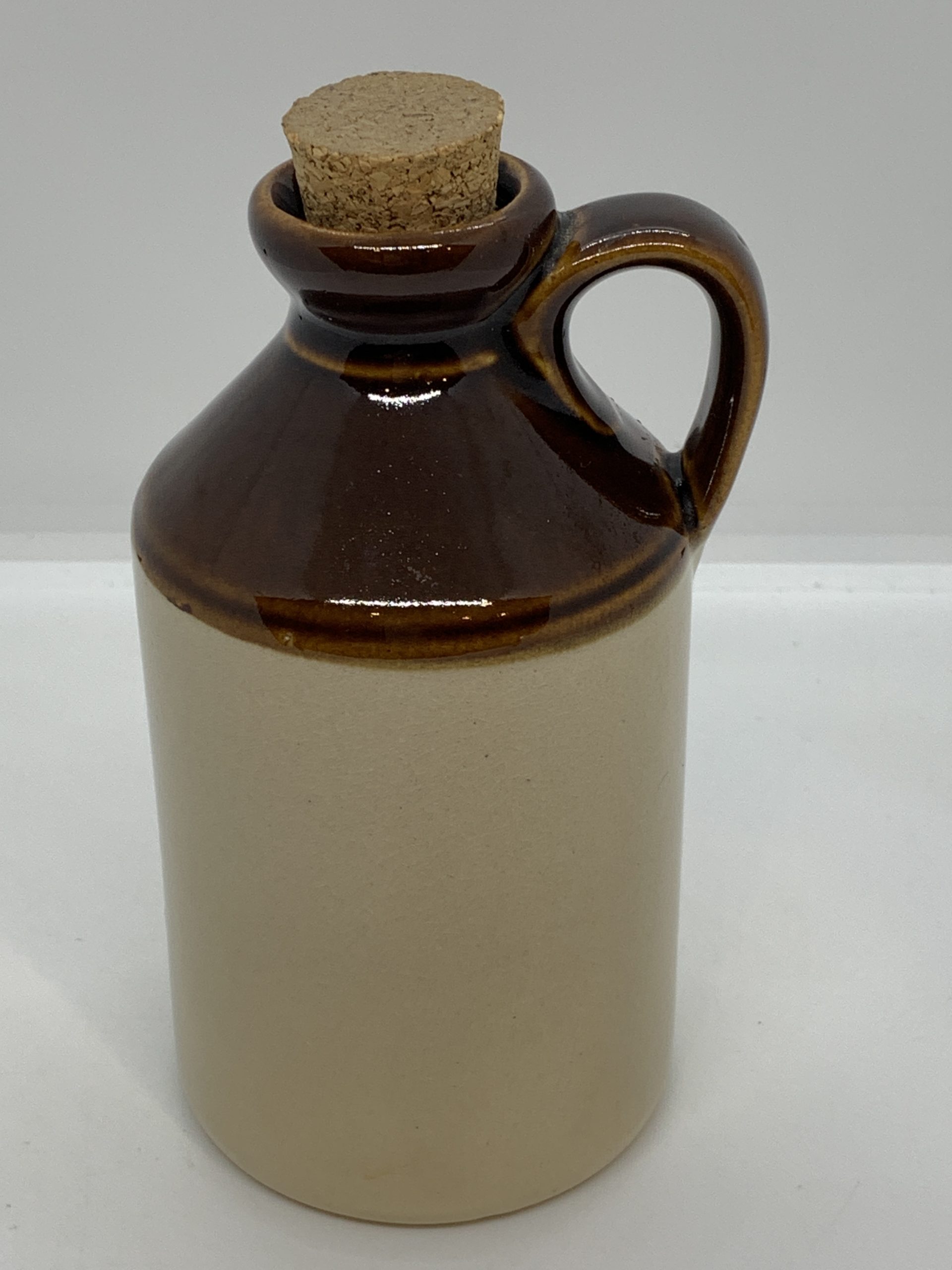 John Jameson and Son Dublin Whiskey Pottery Jug with Stopper 15cm