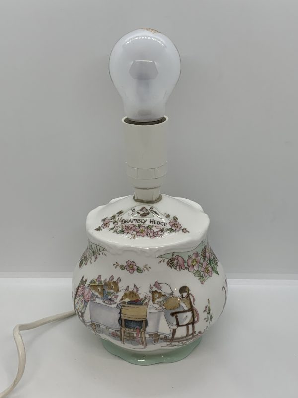 Royal Doulton Brambly Hedge Bone China Lamp Base. Made in England c1989 ...