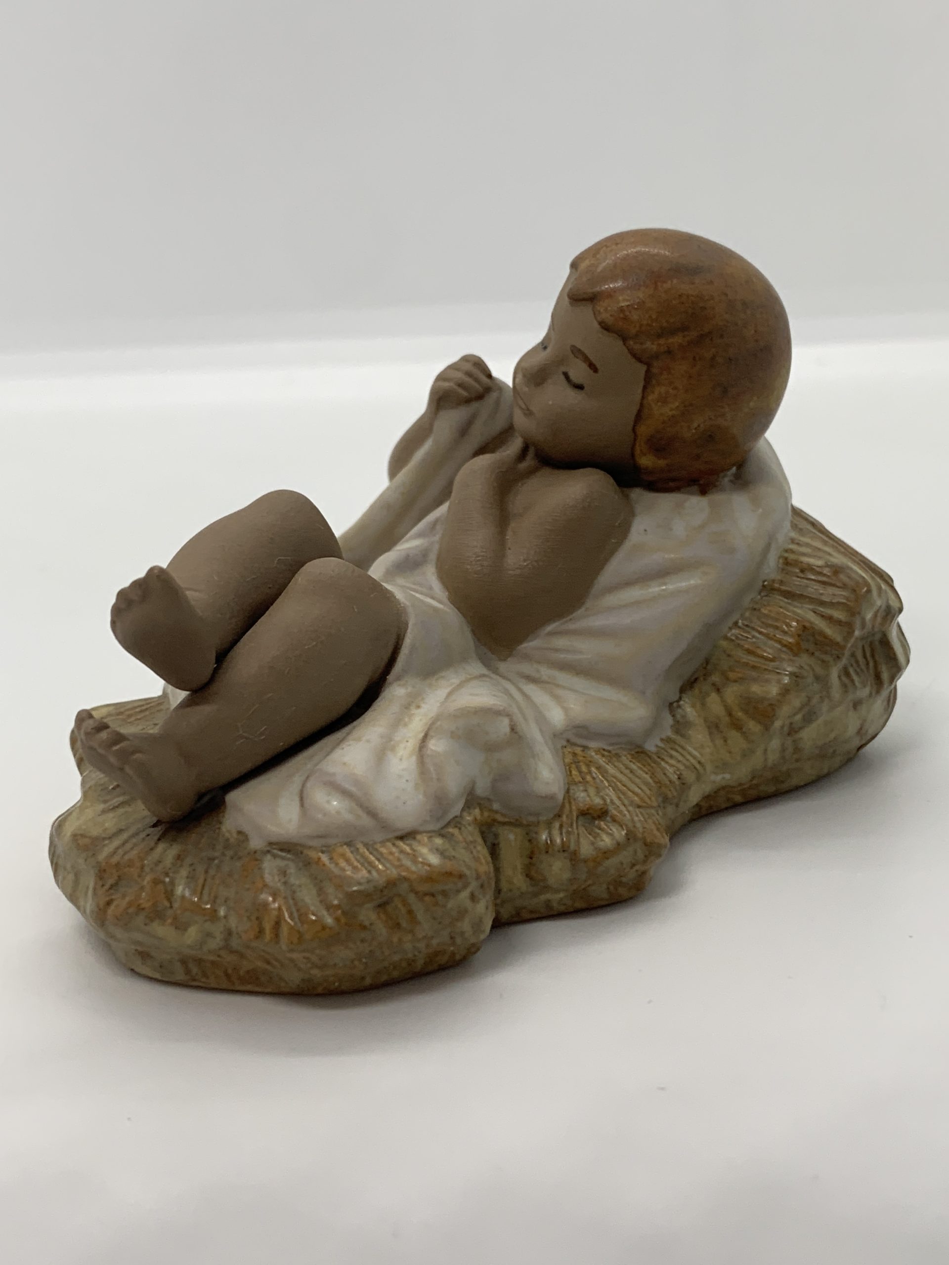 Lladro Baby Jesus Nativity Figurine Gres Model 2277 Vintage Keepsakes