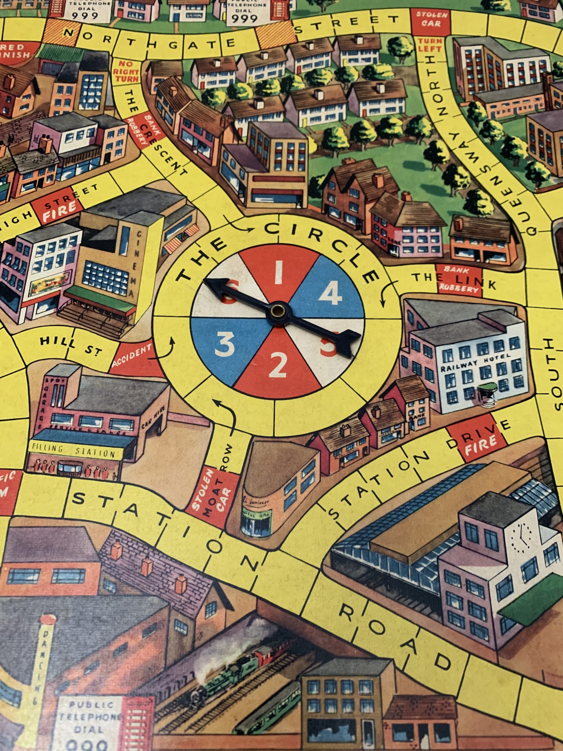 Vintage Emergency Call Board Game by Chad Valley Vintage Keepsakes