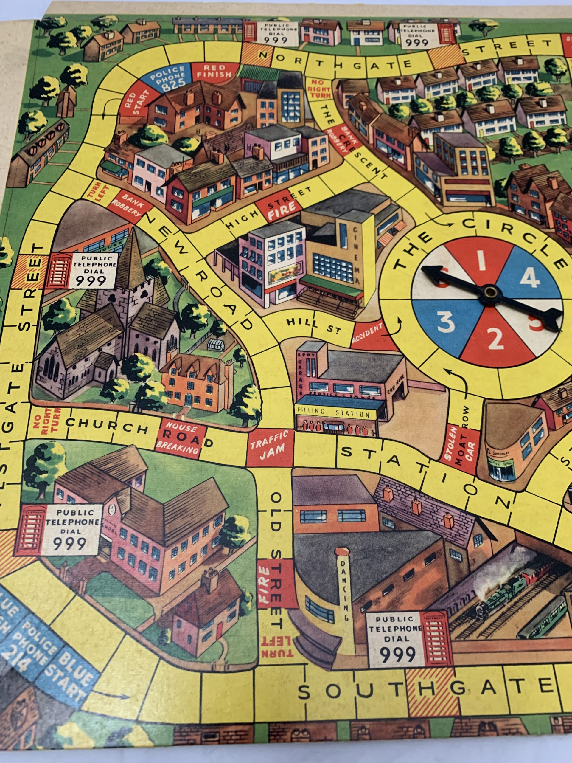 Vintage Emergency Call Board Game by Chad Valley Vintage Keepsakes