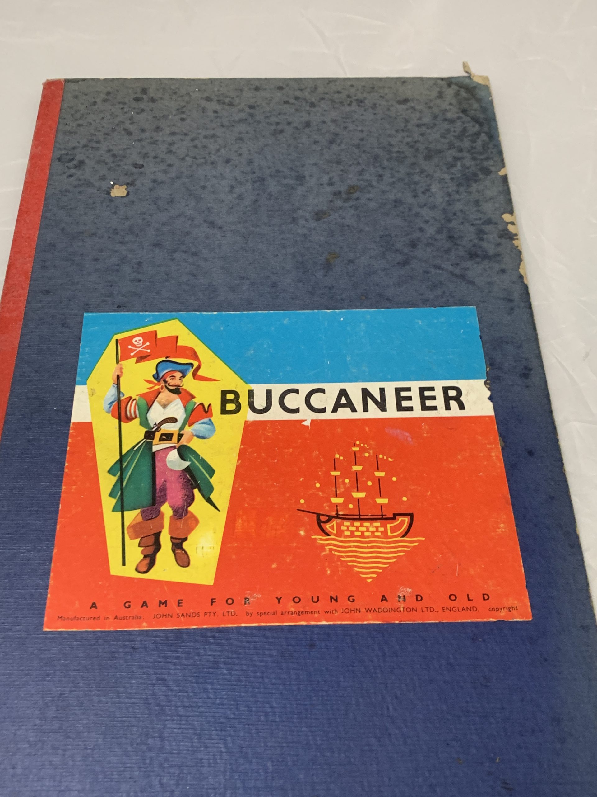 Vintage Buccaneer - John Sands - Waddington - Board Only - Vintage ...