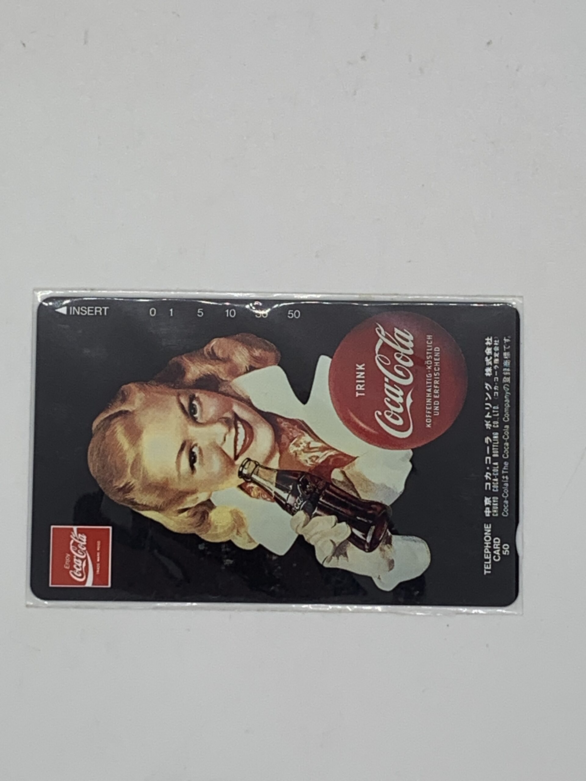The Coca-Cola Company - Trink Coca Cola German - Japanese Phonecard