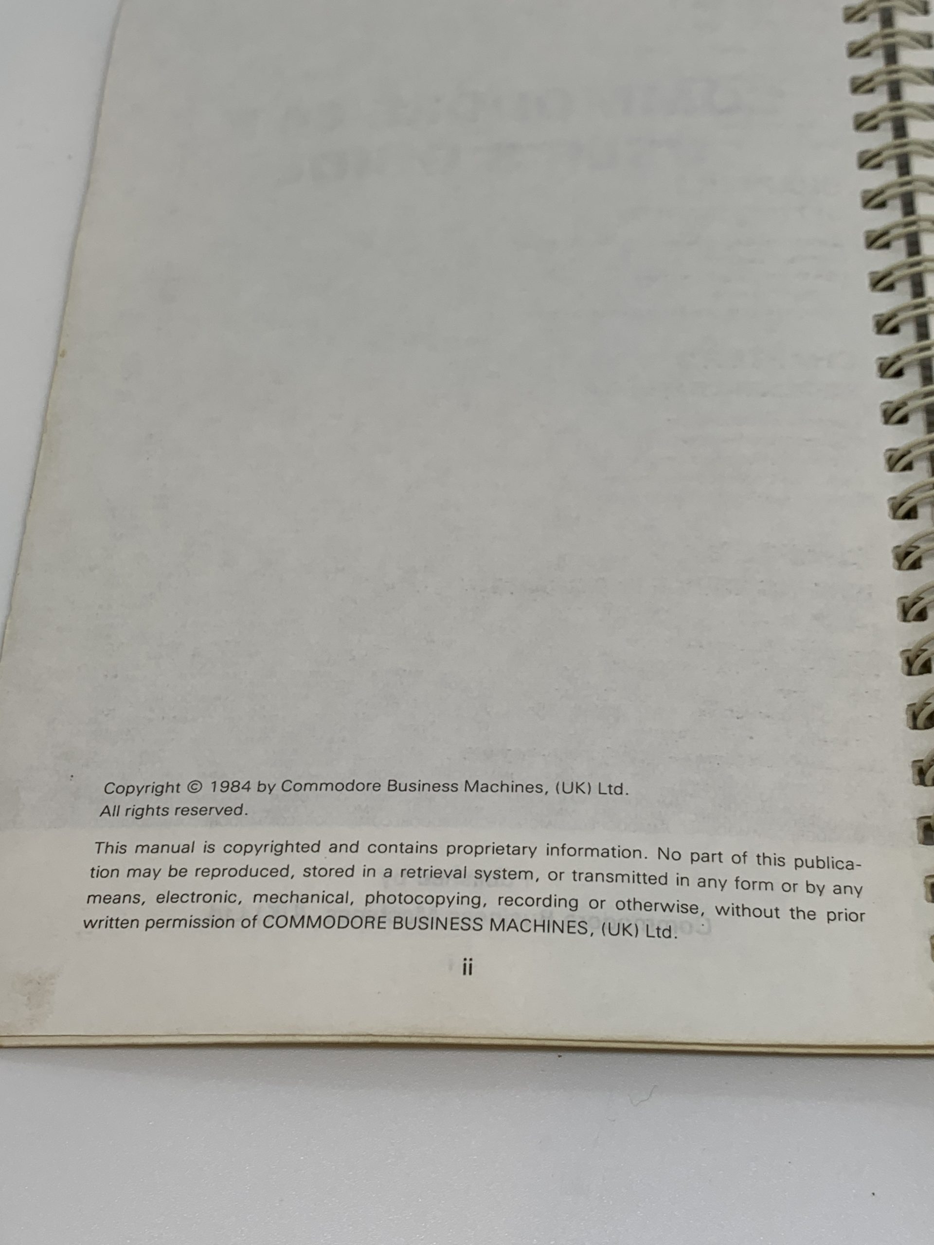 Commodore 64 Micro Computer User Manual - Vintage Keepsakes