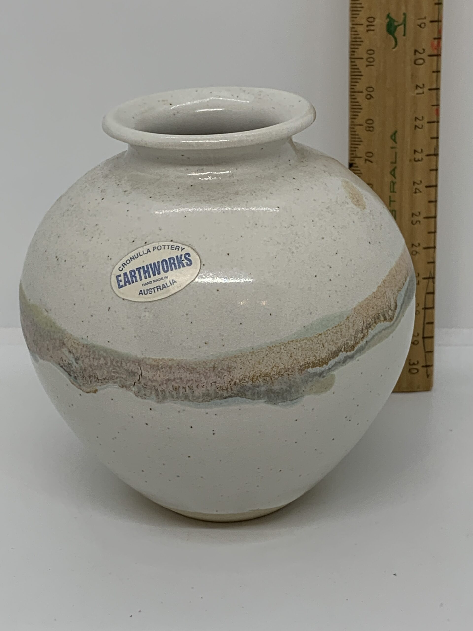Cronulla Pottery Earthworks Vase 10cm Vintage Keepsakes