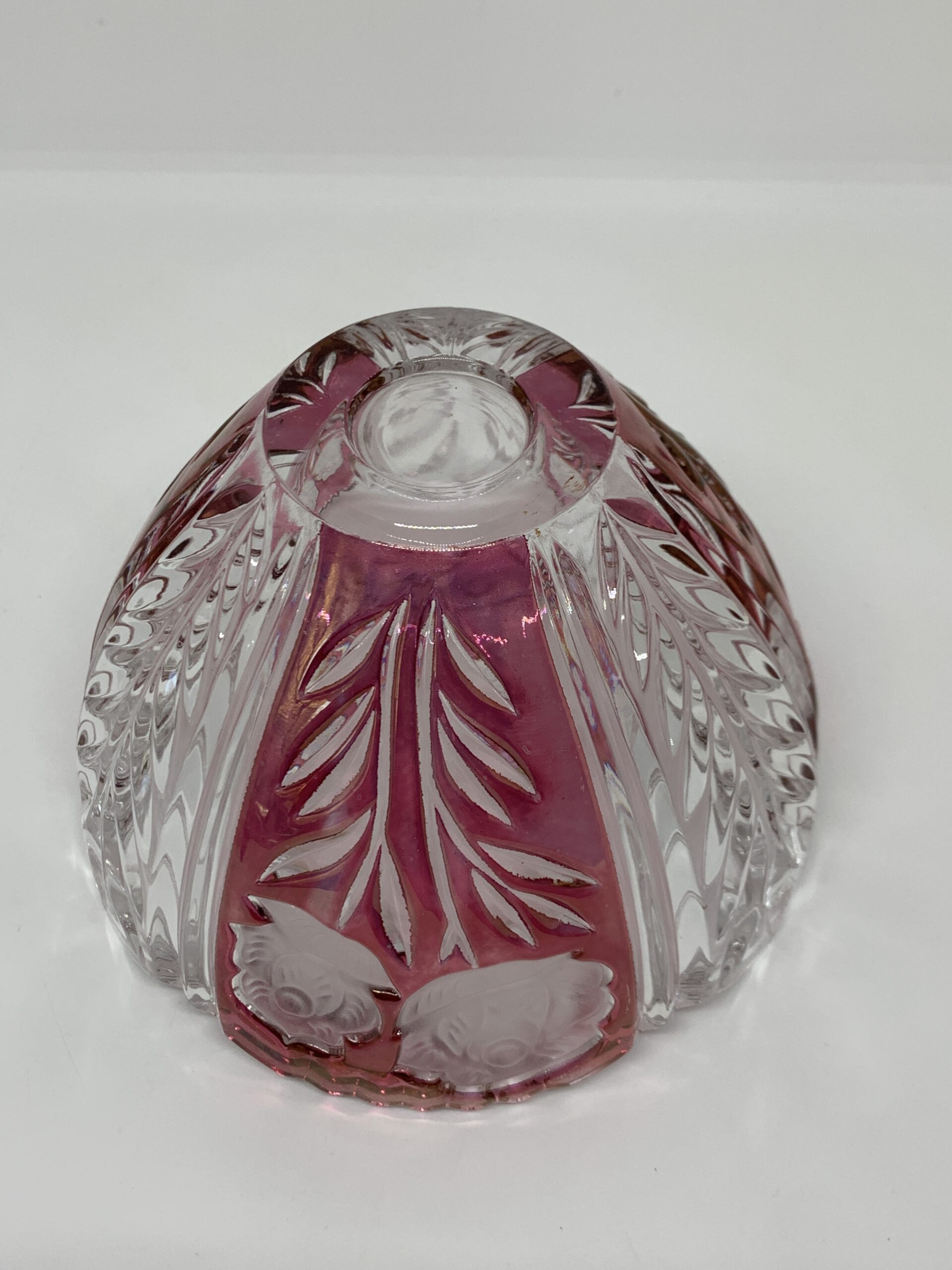 Anna Hutte Rosaline Glass Crystal Bowl 12cm tall