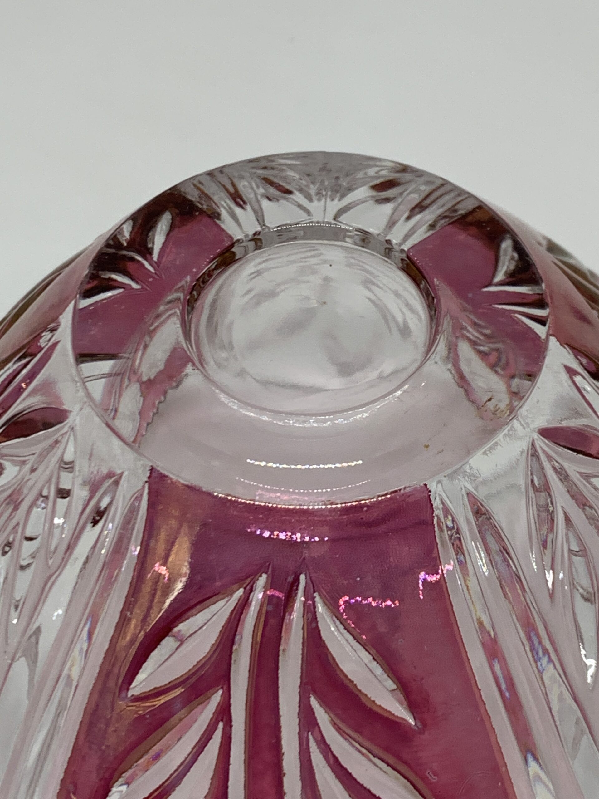 Anna Hutte Rosaline Glass Crystal Bowl 12cm tall