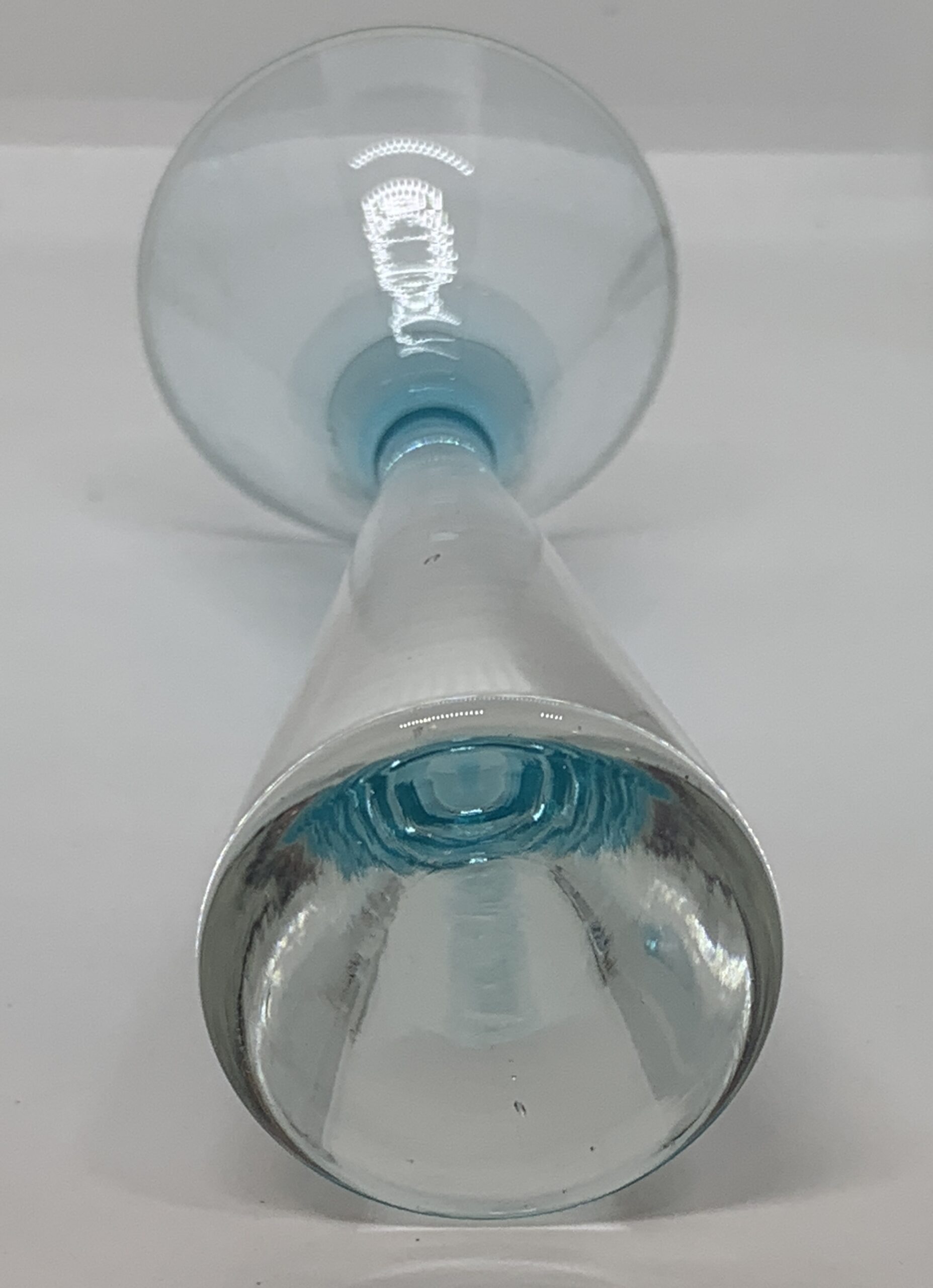 1960s Liquor Glasses with Blue Tinge (likely Polish) - EACH