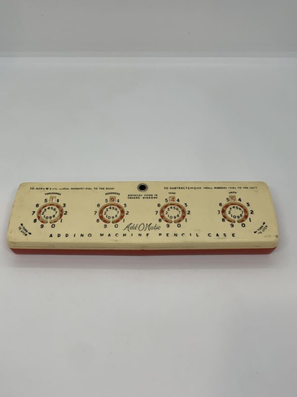 Vintage Add-O-Matic Adding Machine Pencil Case - Vintage Keepsakes