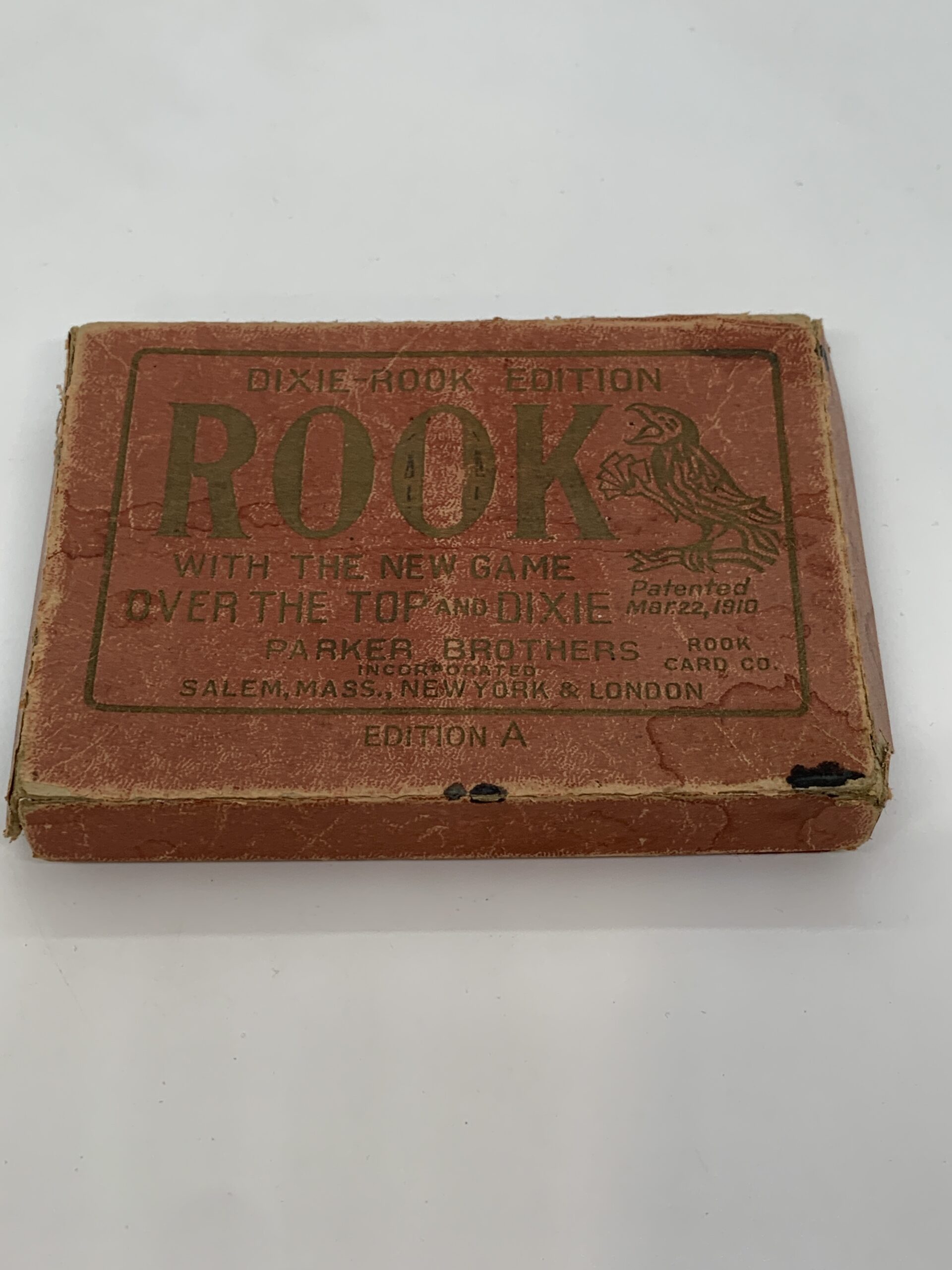 1900s Parker Brothers Dixie Dash Rook Edition - Complete