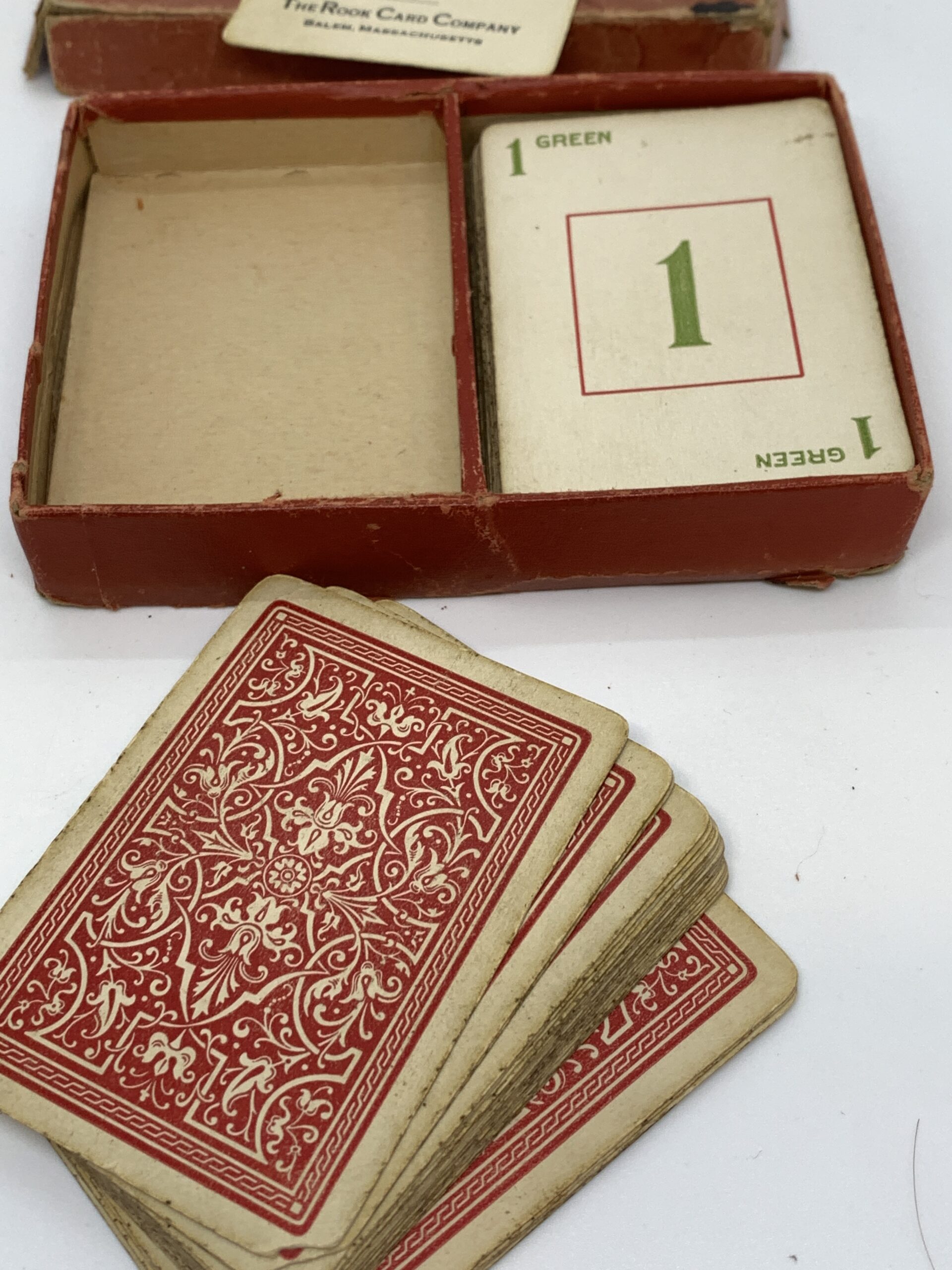 1900s Parker Brothers Dixie Dash Rook Edition - Complete