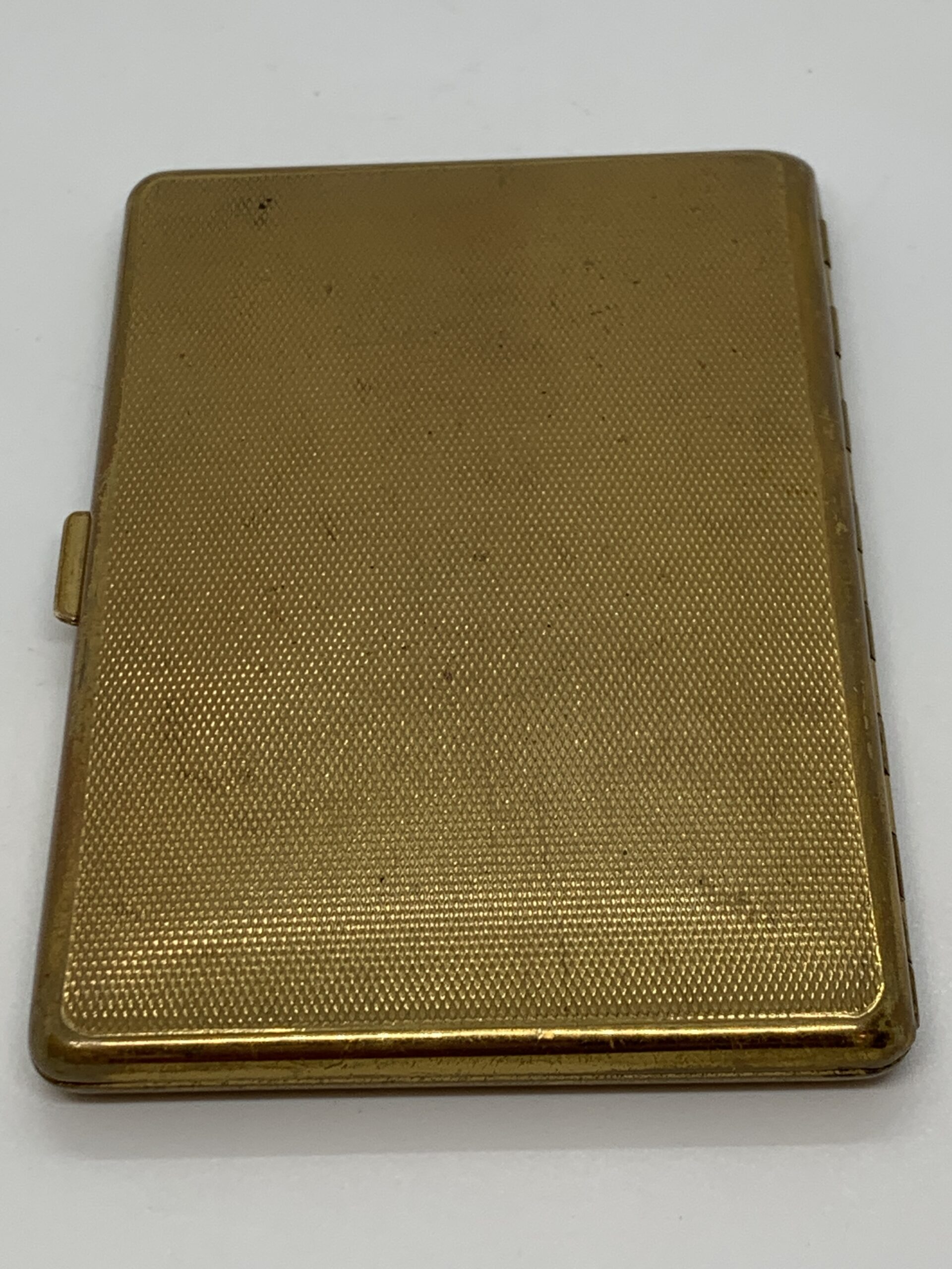 1940s Standphast Goldoid Cigarette Case Emu Brand with Map of Australia  13cm high
