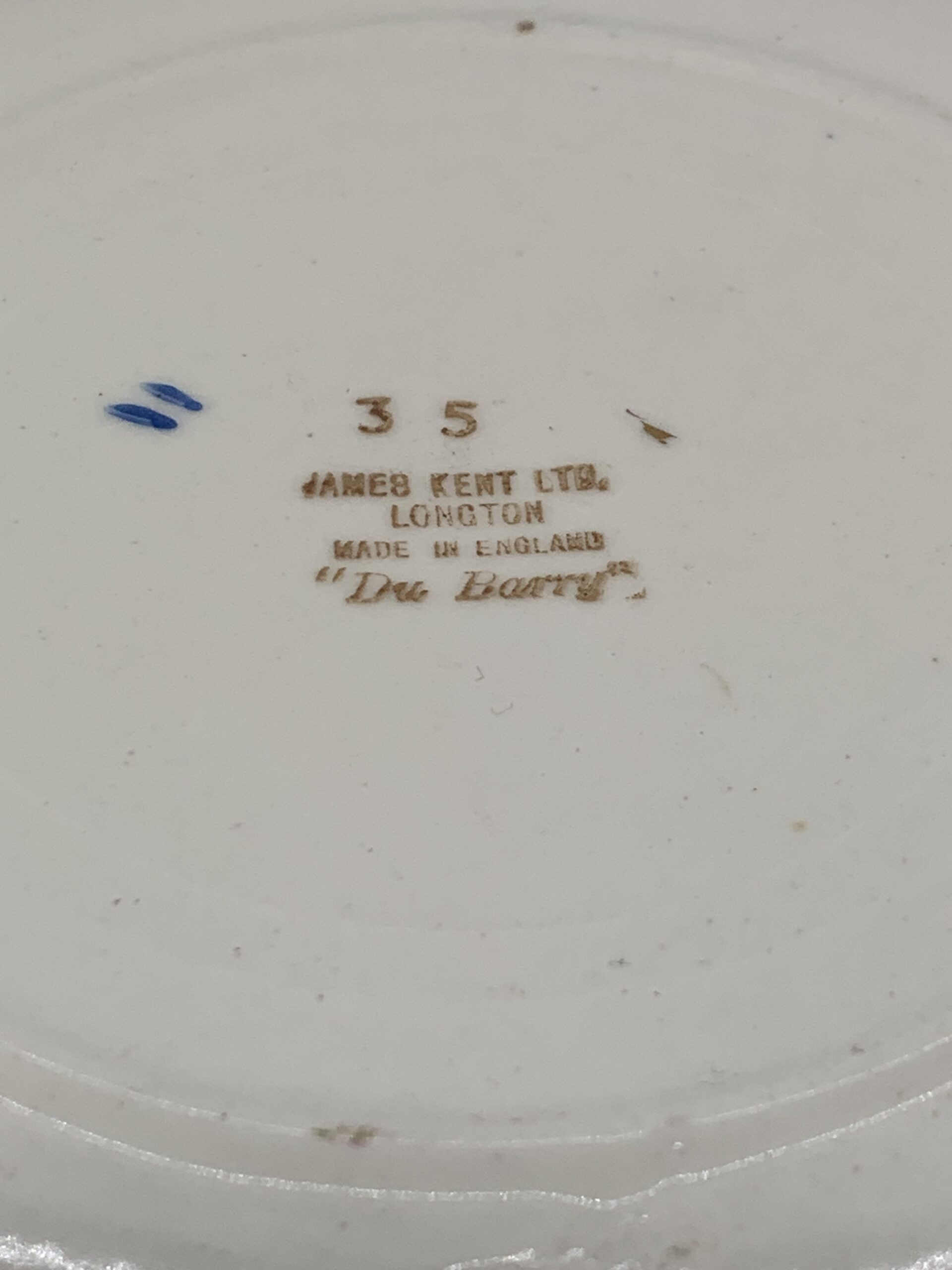 (Repaired) James Kent Du Barry chintz pattern Bowl 20cm