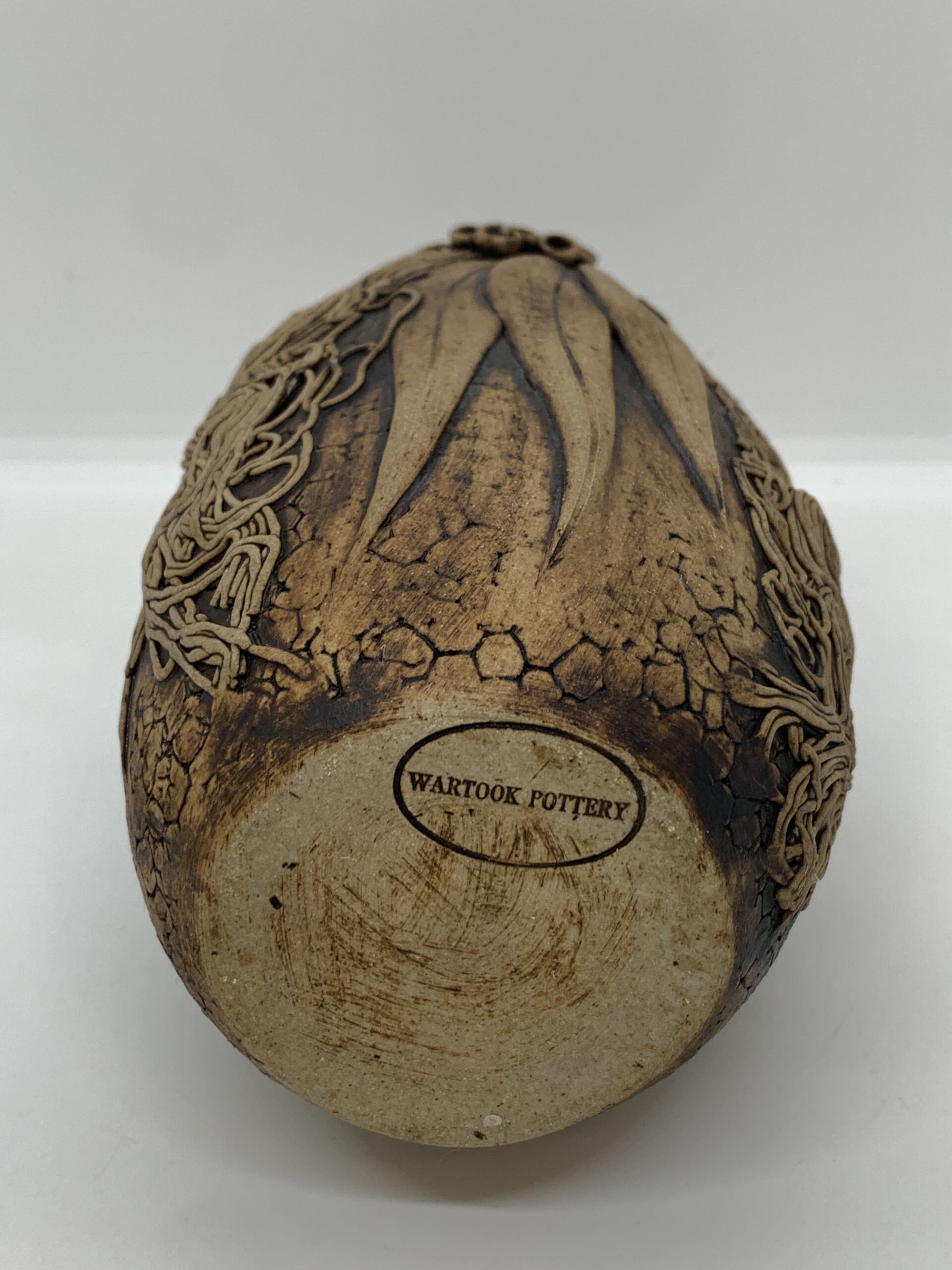 Wartook Pottery Gumnut Port Decanter 21cm - Vintage Keepsakes