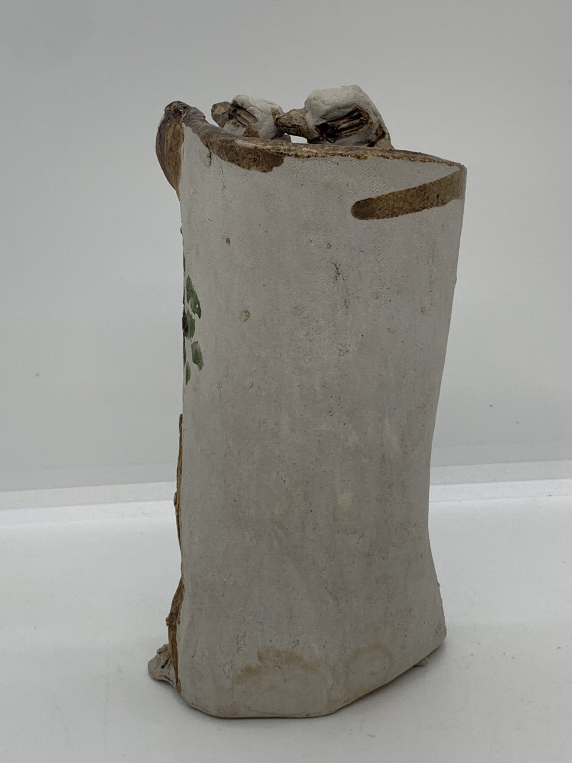 Yarralynga Pottery Vase with Kookaburras 13cm