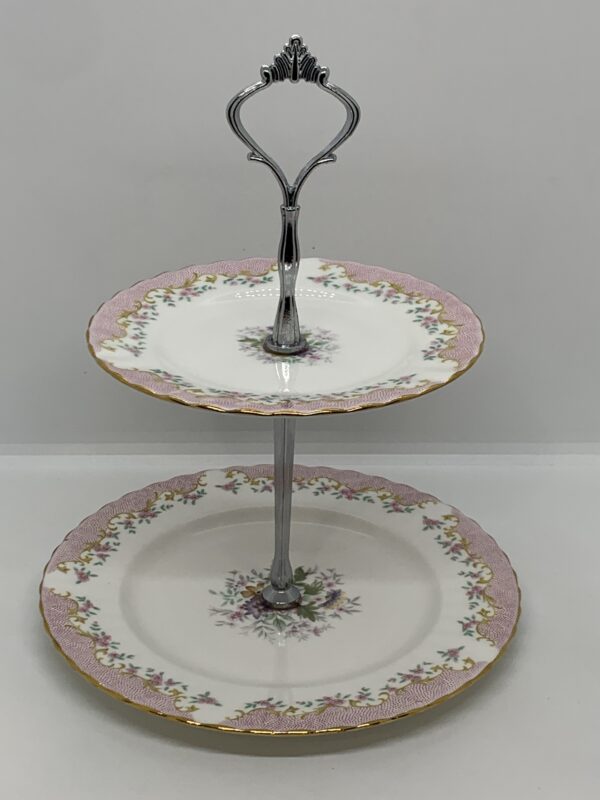 Royal Albert Serenity Two Tier Cake Plate