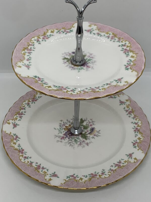 Royal Albert Serenity Two Tier Cake Plate