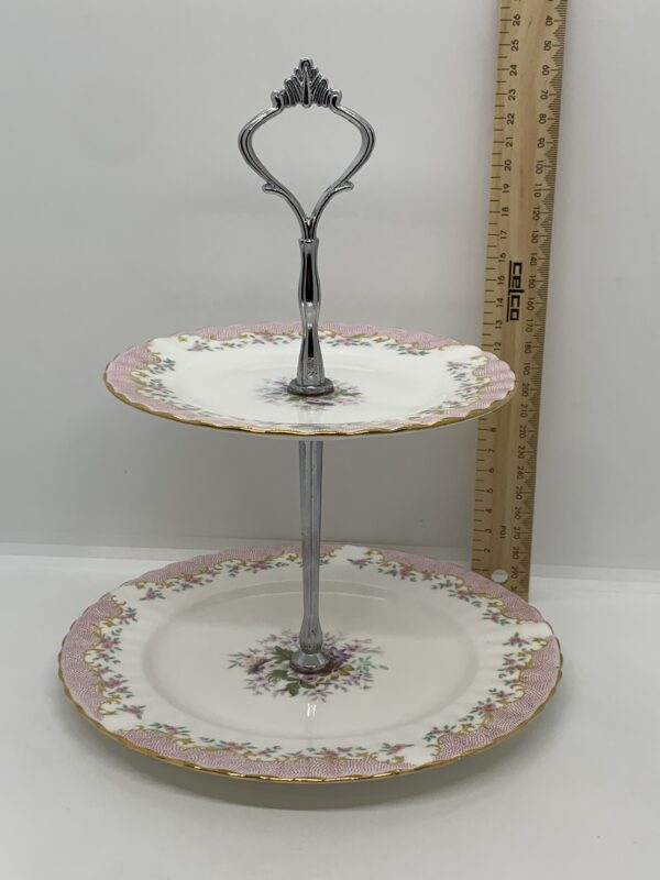 Royal Albert Serenity Two Tier Cake Plate