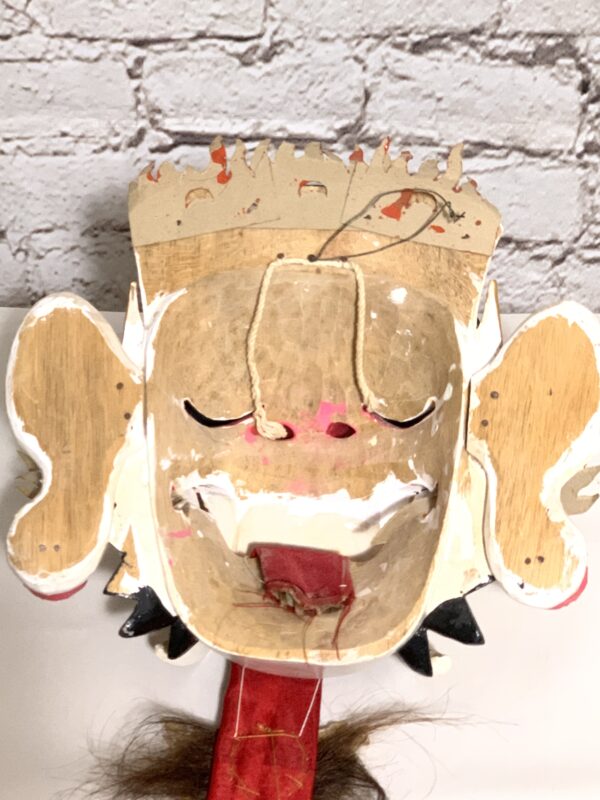 Balinese Rangda Mask with Long Tongue 26x29cm (hang on a wall ...
