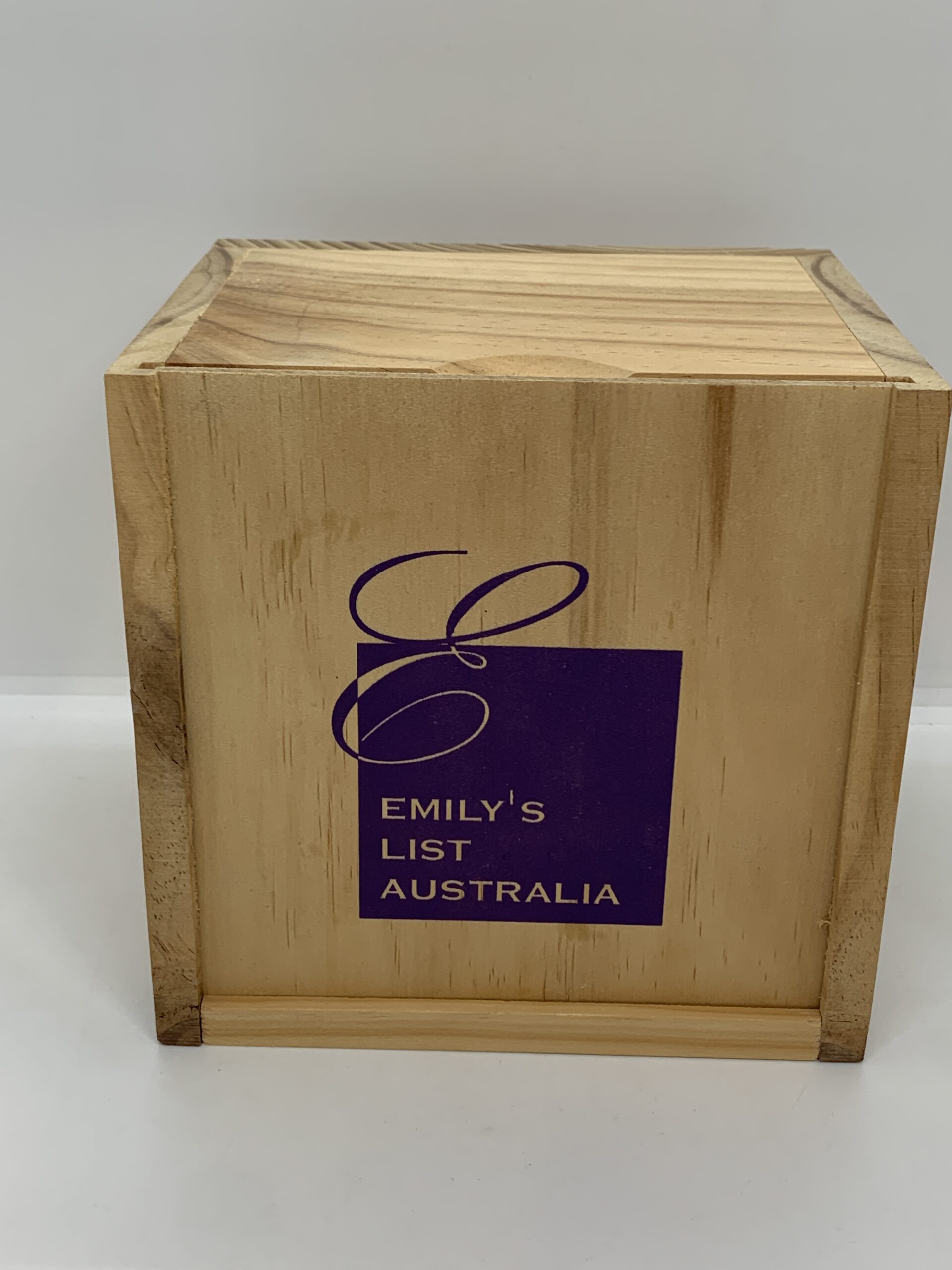 Cathy Oddie Pottery Mug - in Emilys List Australia Wooden Box - 16x16cm ...