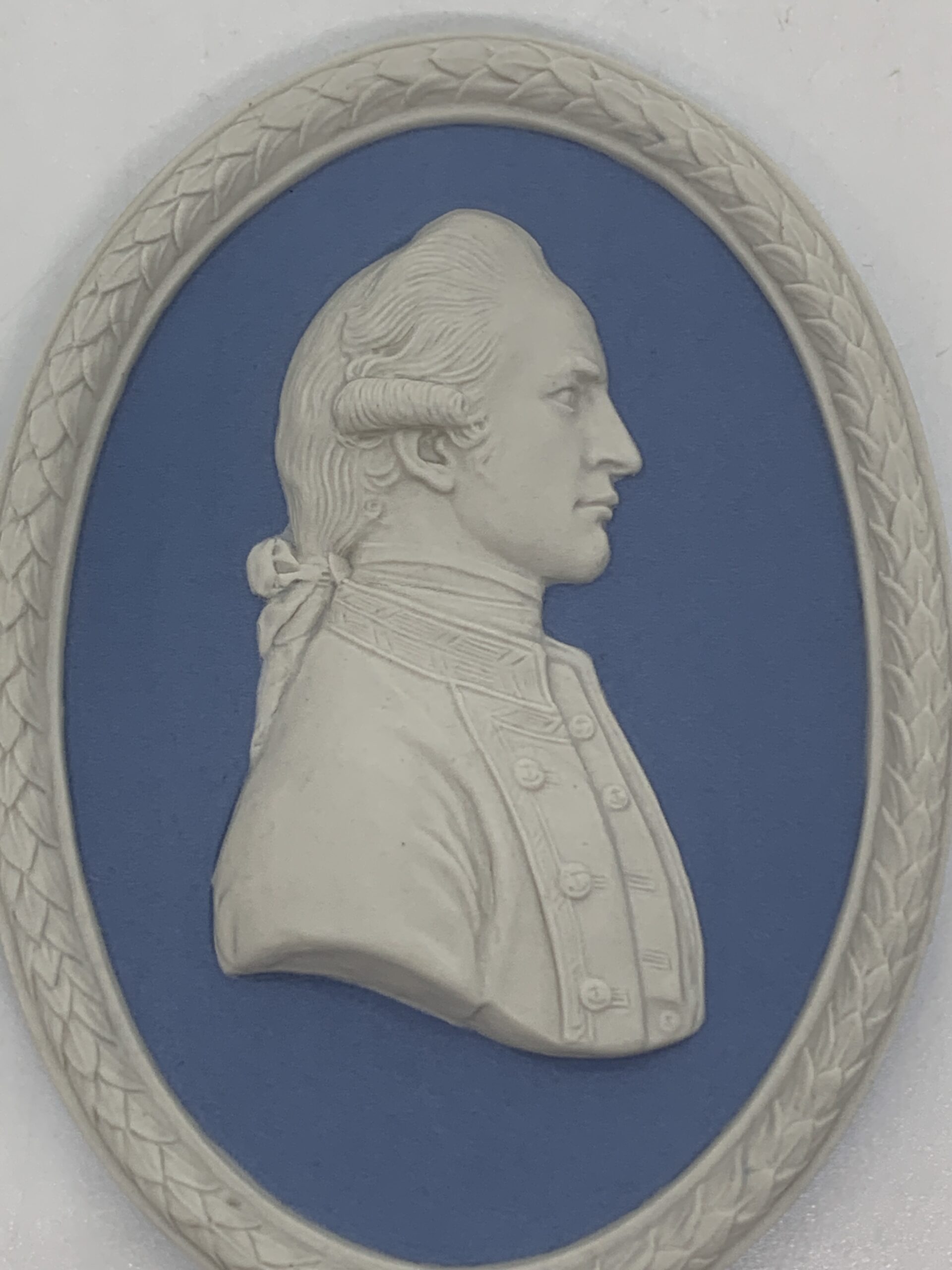 Fred Rutter Blue Wedgwood Jasperware - 200th Anniversary Captain Cook by Fred ...