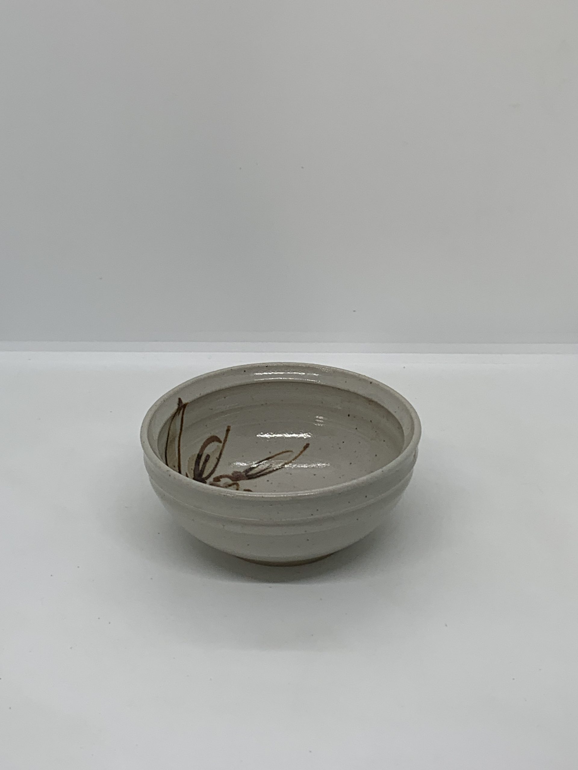 Pottery Bowl Signed to Base 13cm wide
