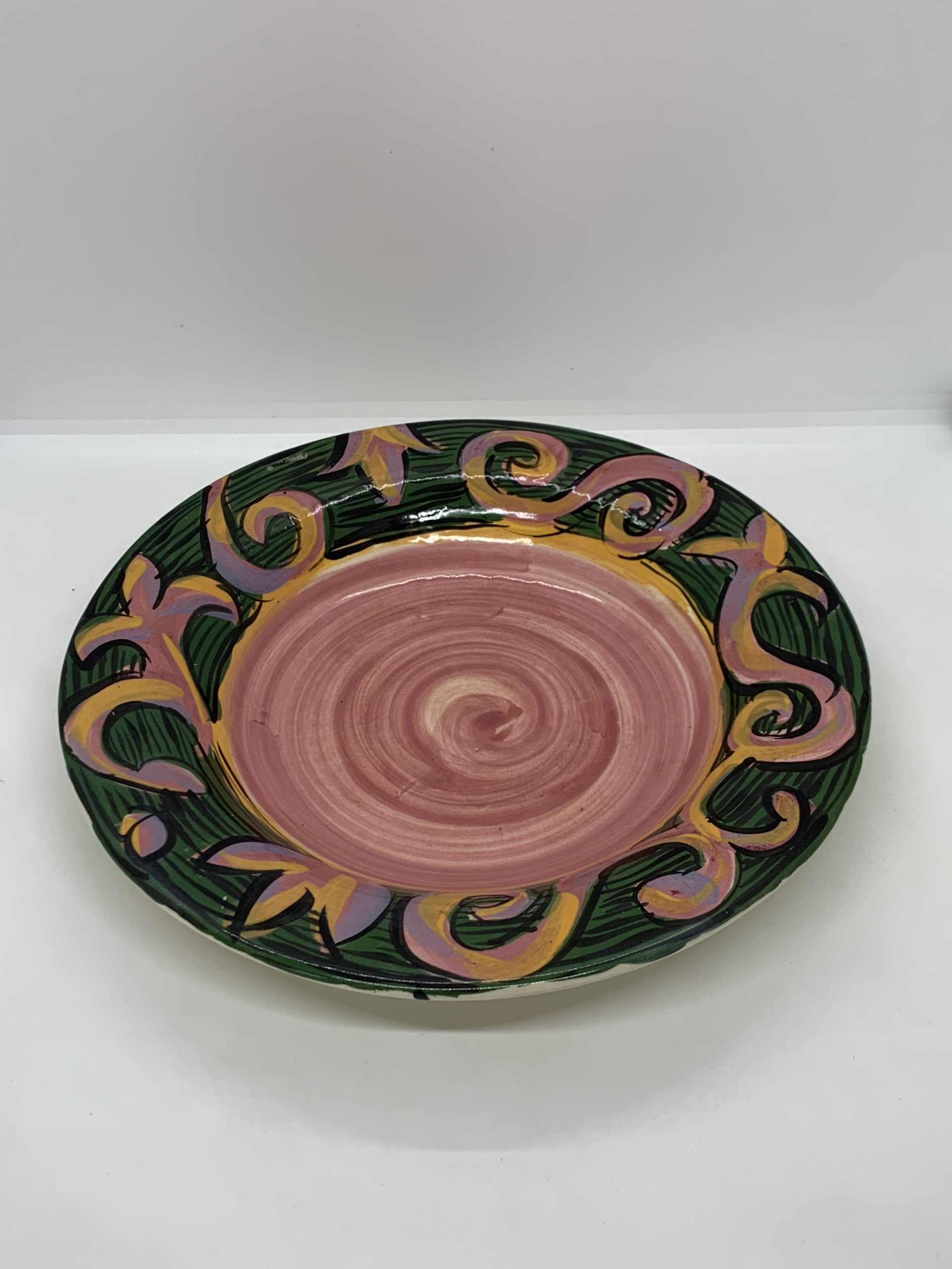 Giuseppe Ranieri Pottery Bowl 24cm - Vintage Keepsakes