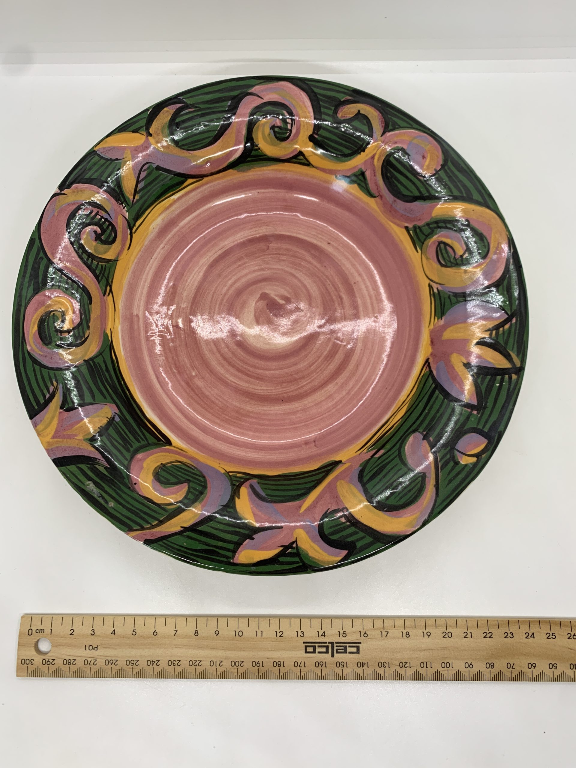 Giuseppe Ranieri Pottery Bowl 24cm - Vintage Keepsakes
