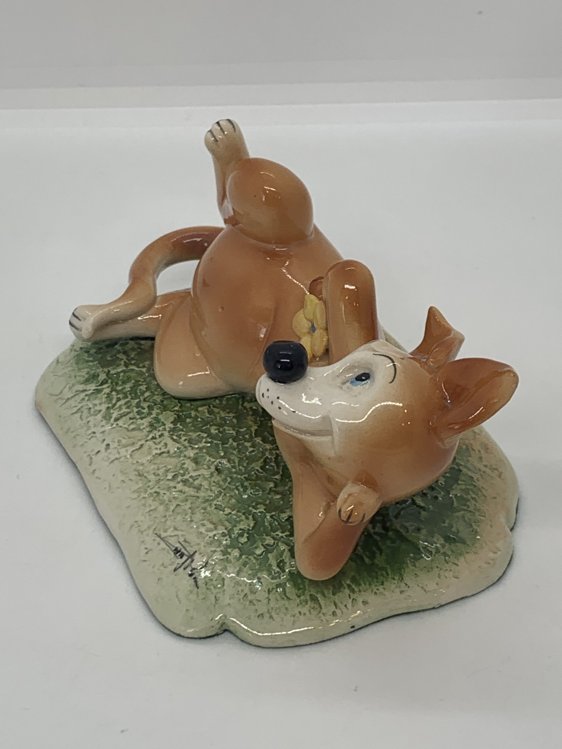Zampiva Dog Porcelain Ornament 13cm long