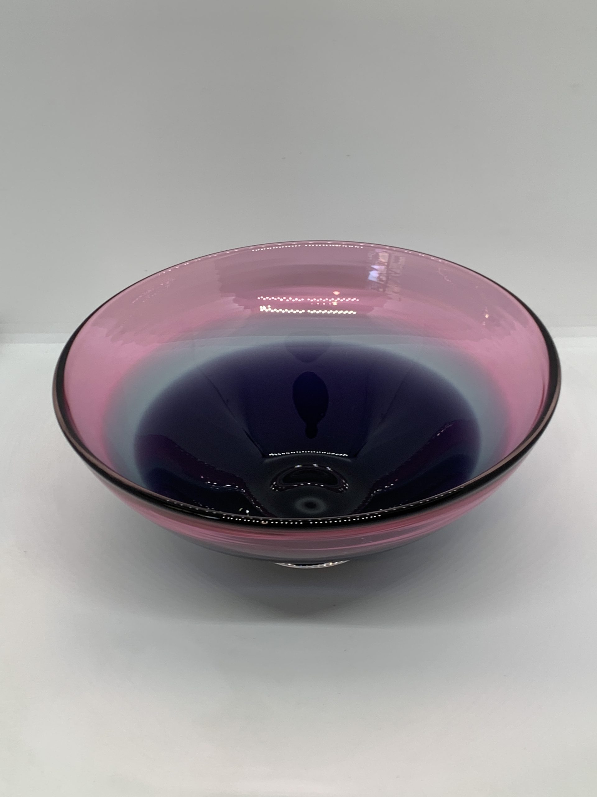 Maureen Williams Glass Bowl 22cm wide
