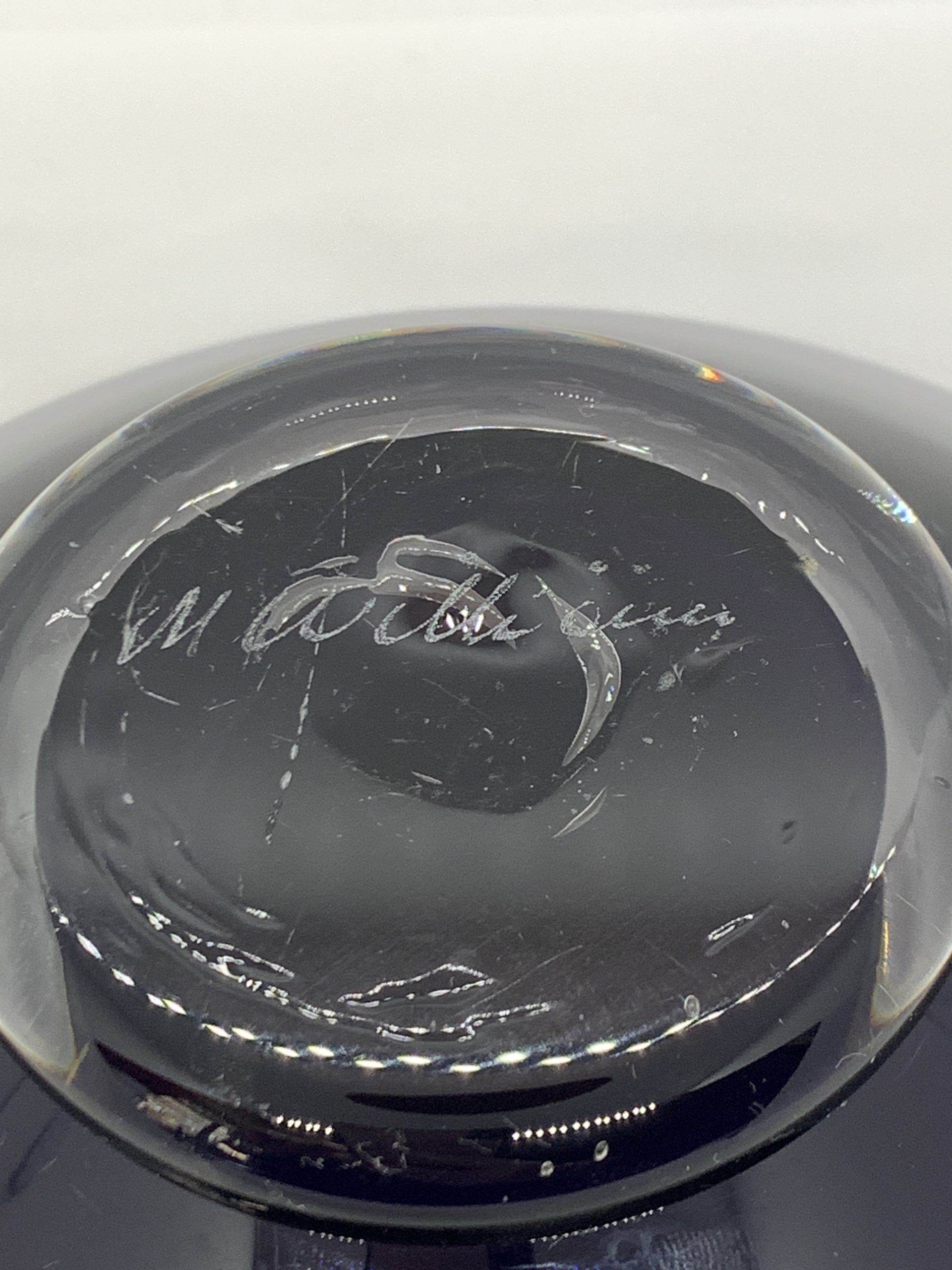Maureen Williams Glass Bowl 22cm wide