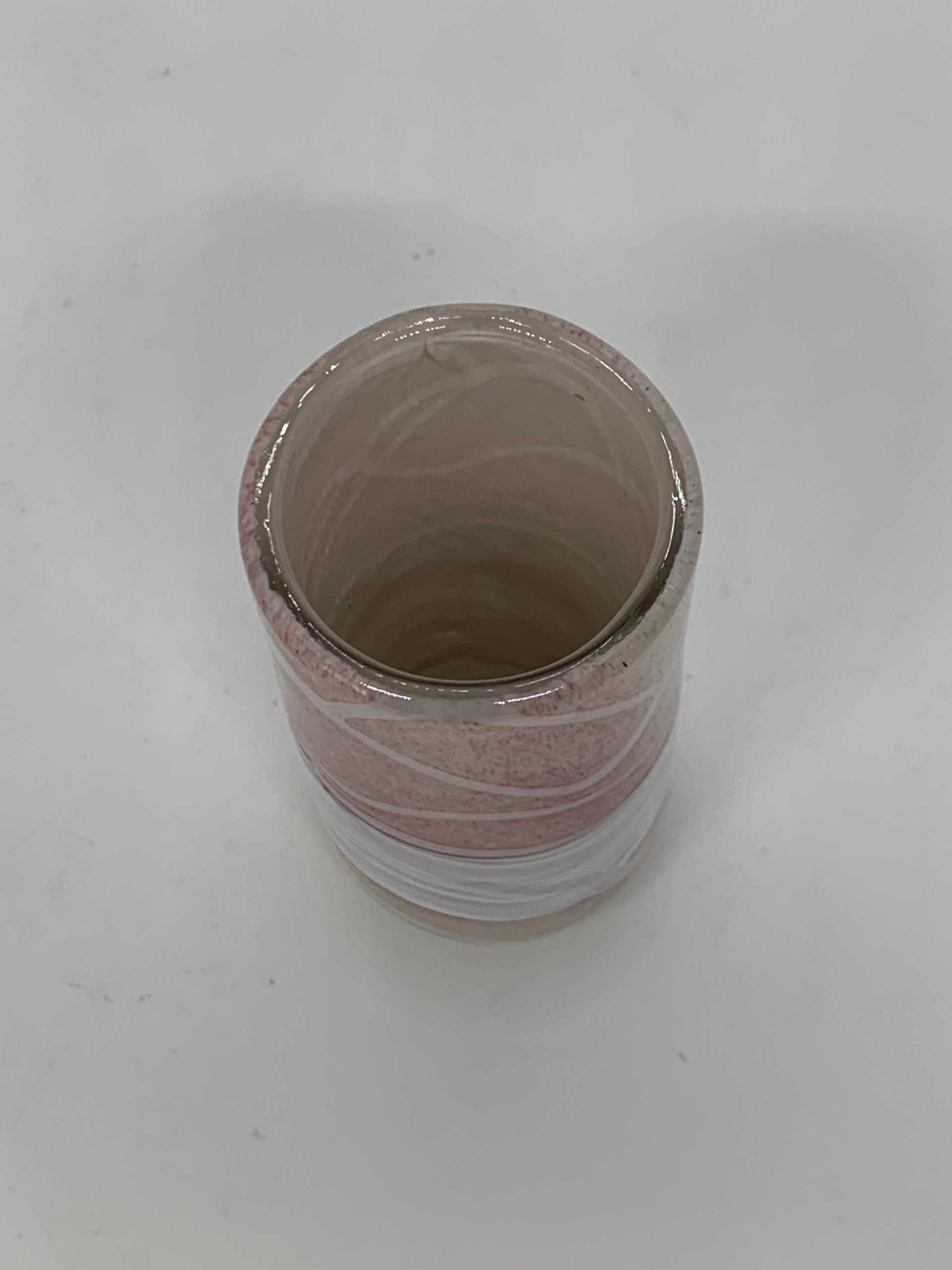 Gozo Glass Pink Apricot 8.5cm